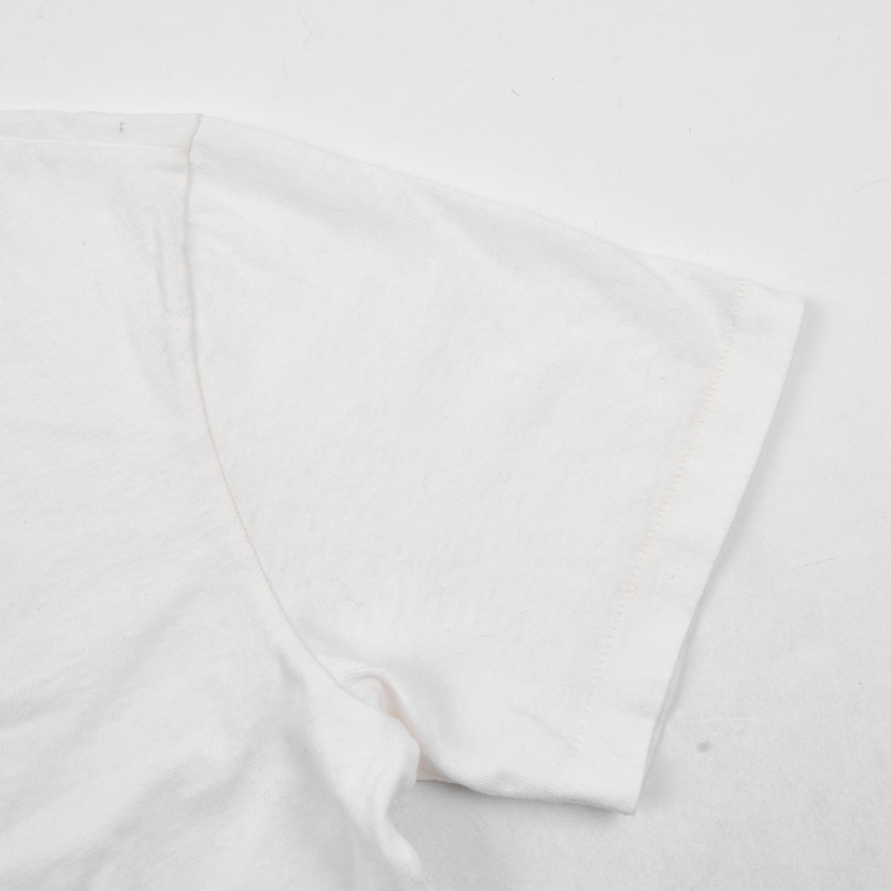 9 Ounce Pocketless T-Shirt White