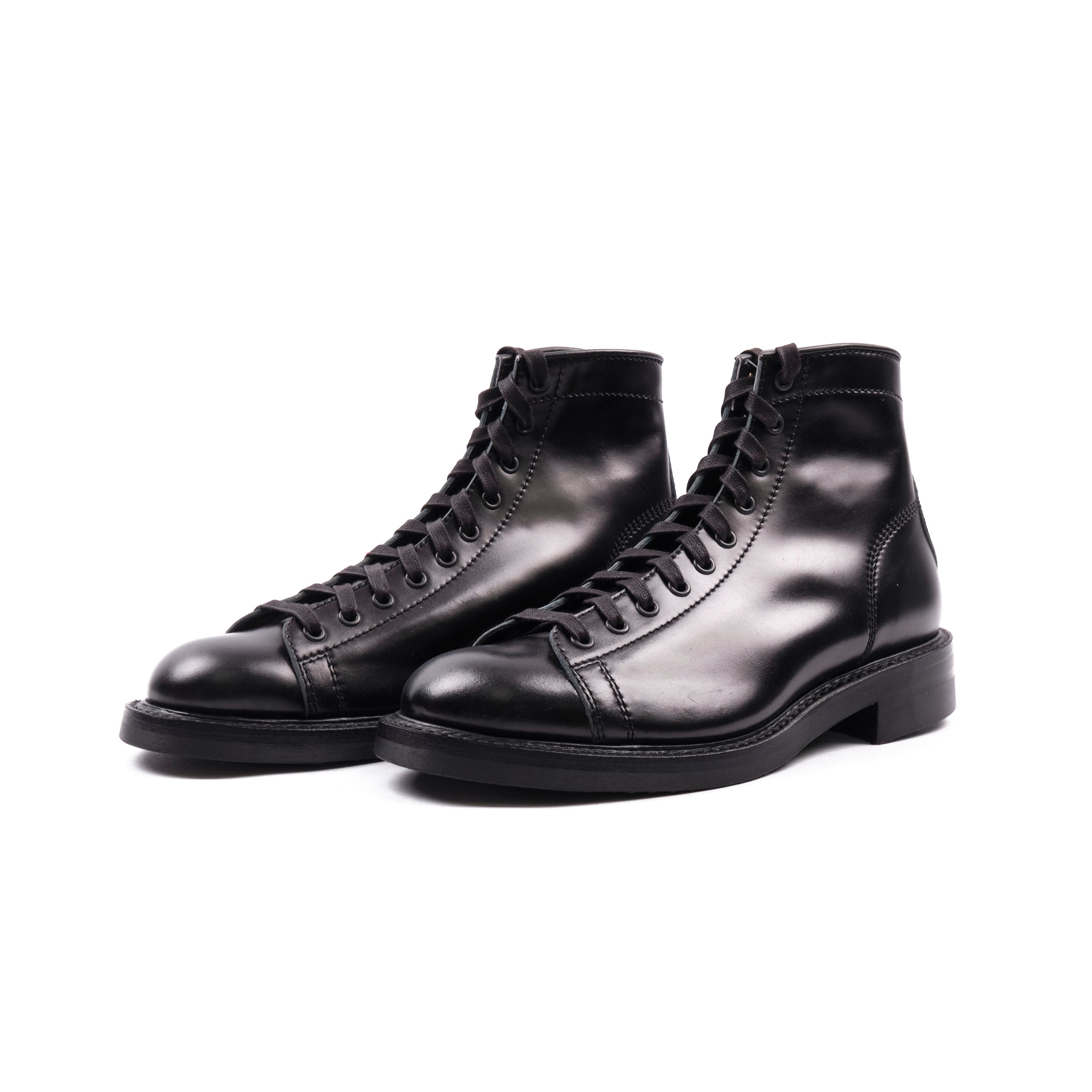 モンキー　Blackソマーズ聖 John Lofgren Monkey Boots | Shinki Hikaku Black Shell