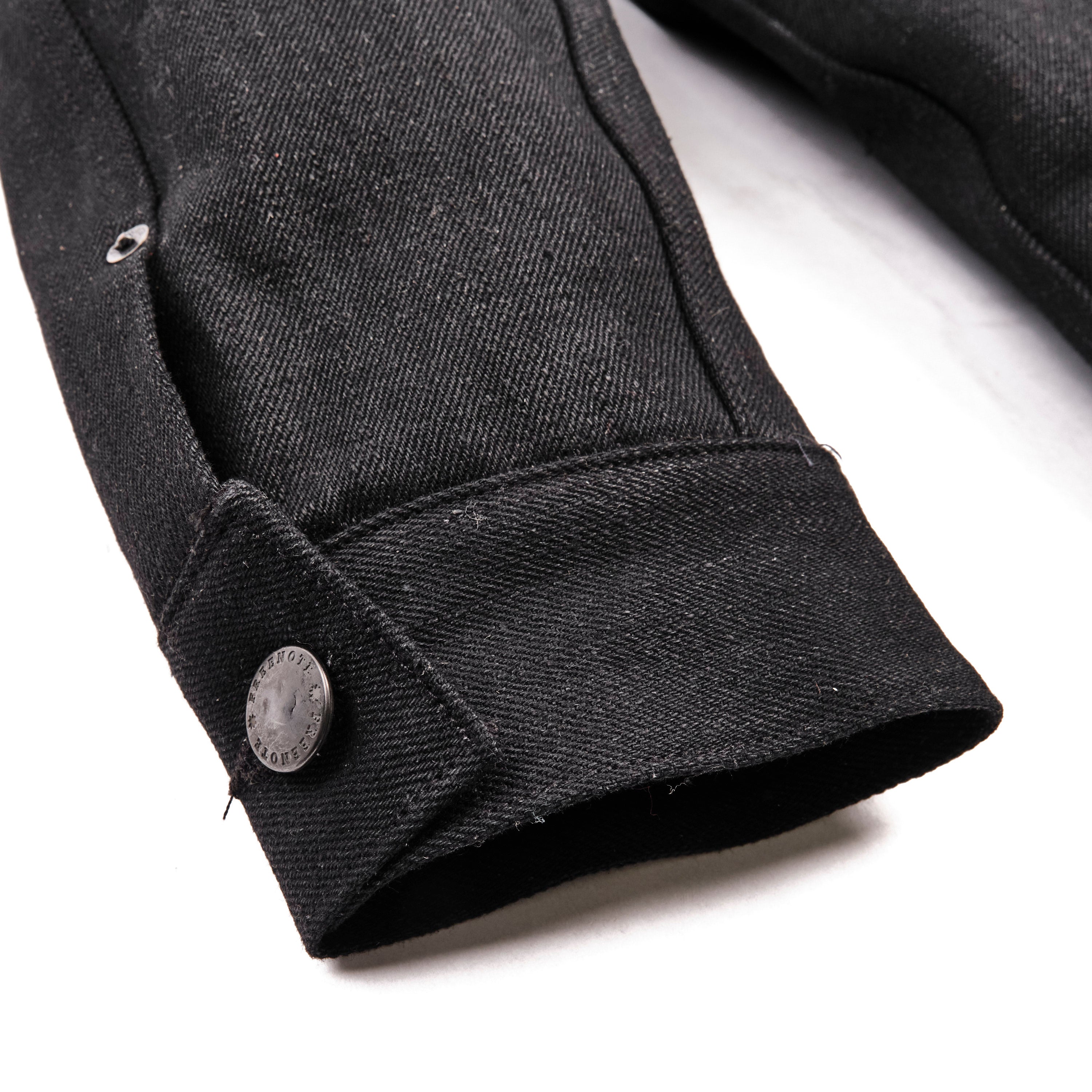 ケムリ　テイラードジャケット　サイズ2 RJ-2 | 17 Ounce Black Denim