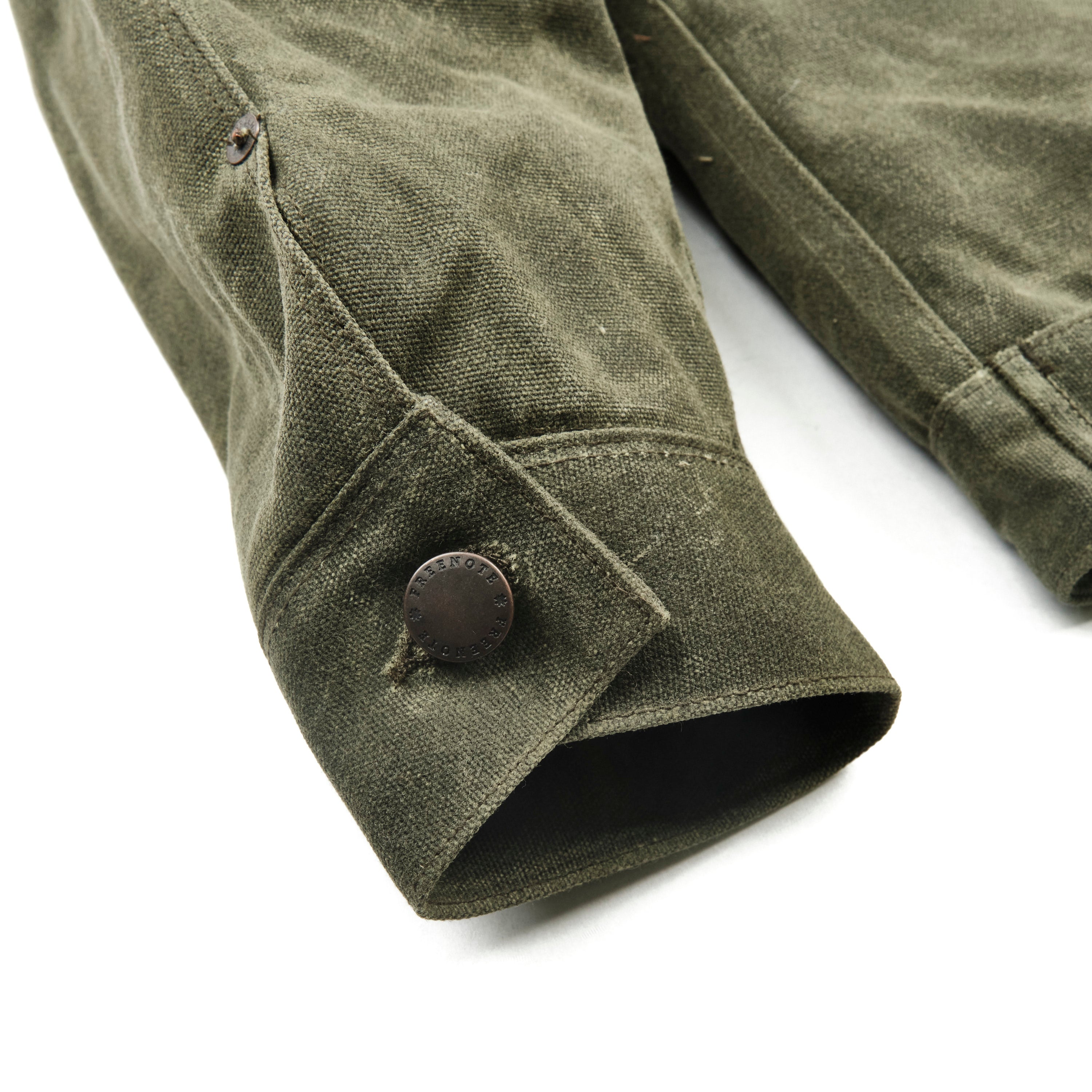 RJ-2 | 20 Ounce Olive Waxed Canvas