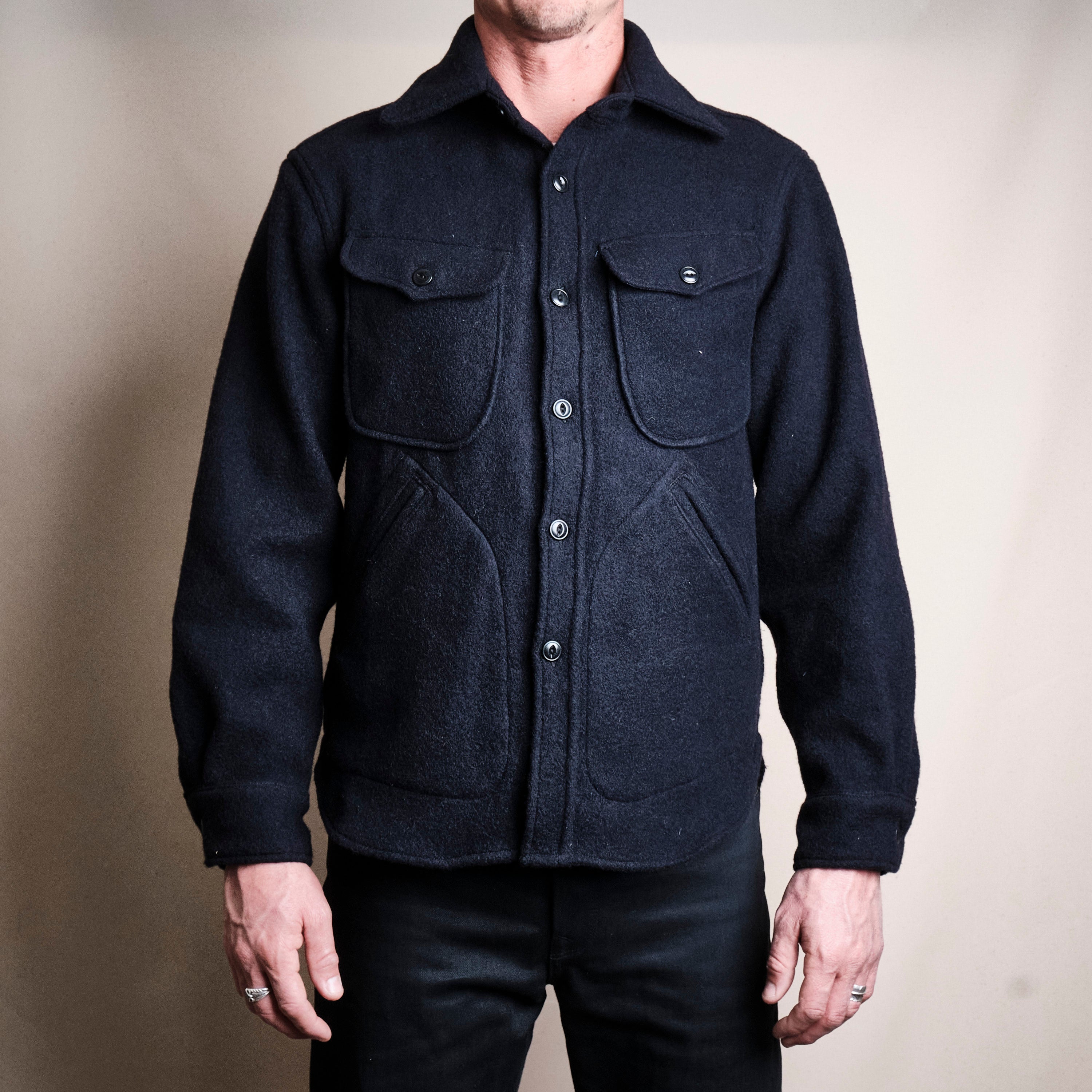 Mendon Navy Wool