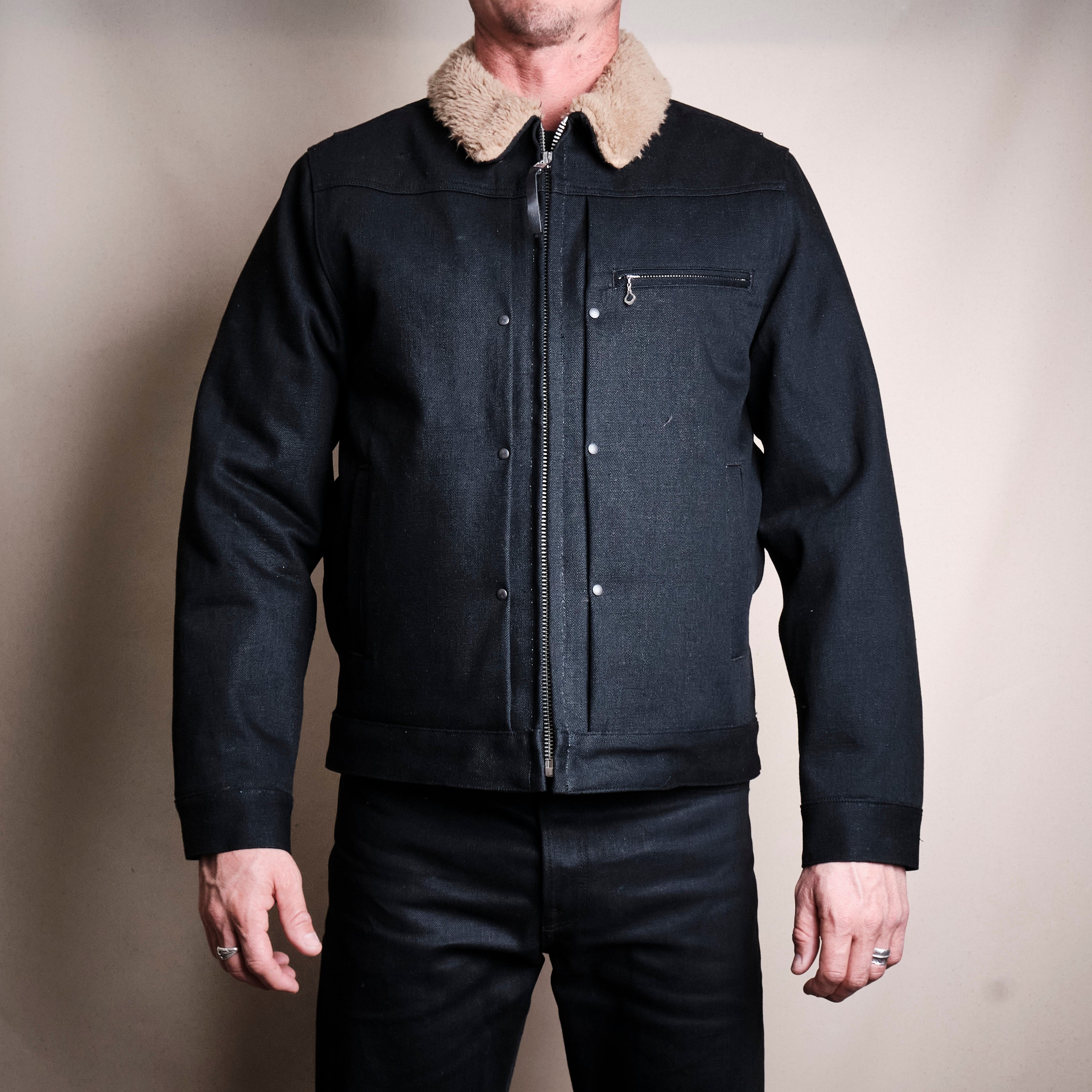 RJ-2 | 17 Ounce Black Denim