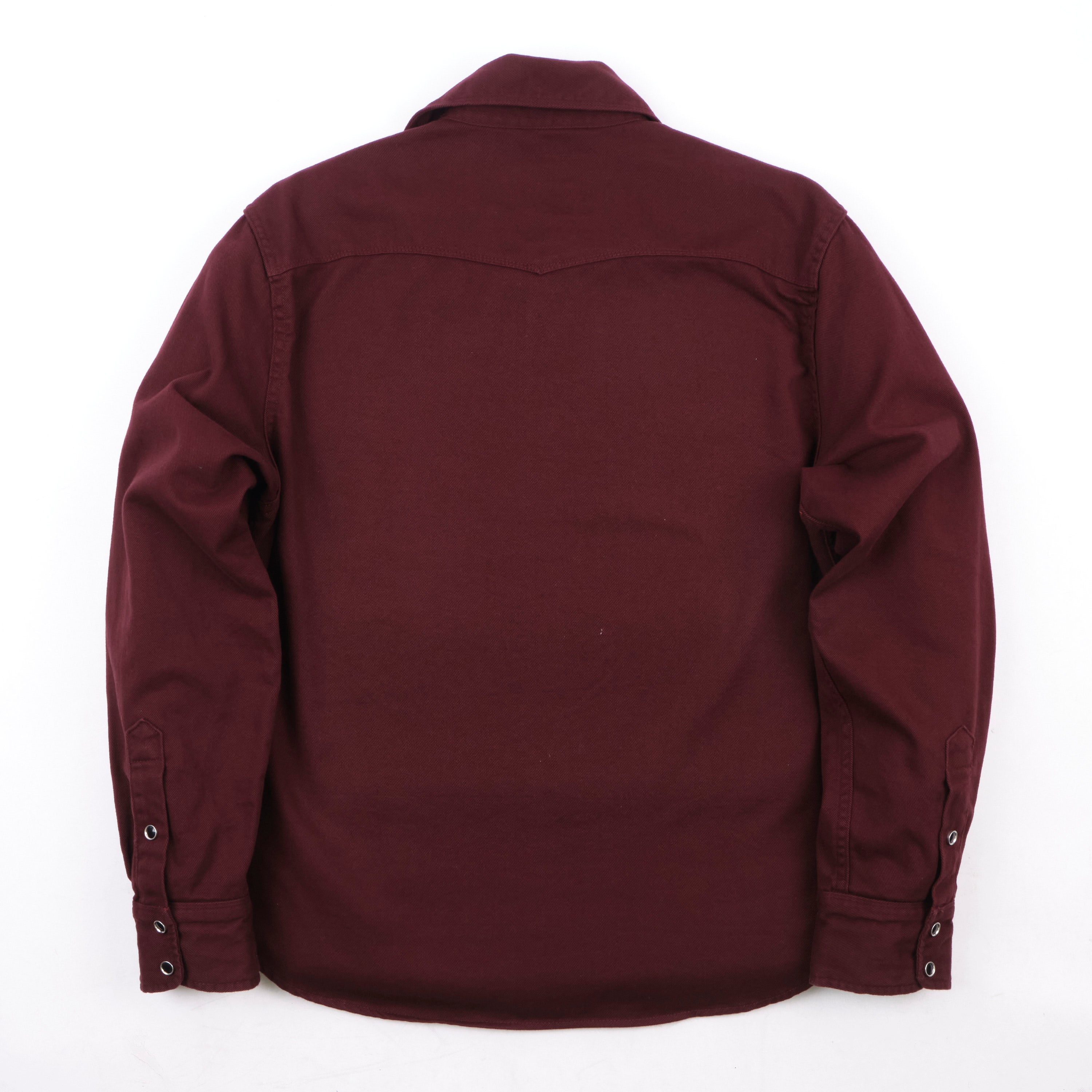 Bodie Burgundy Twill