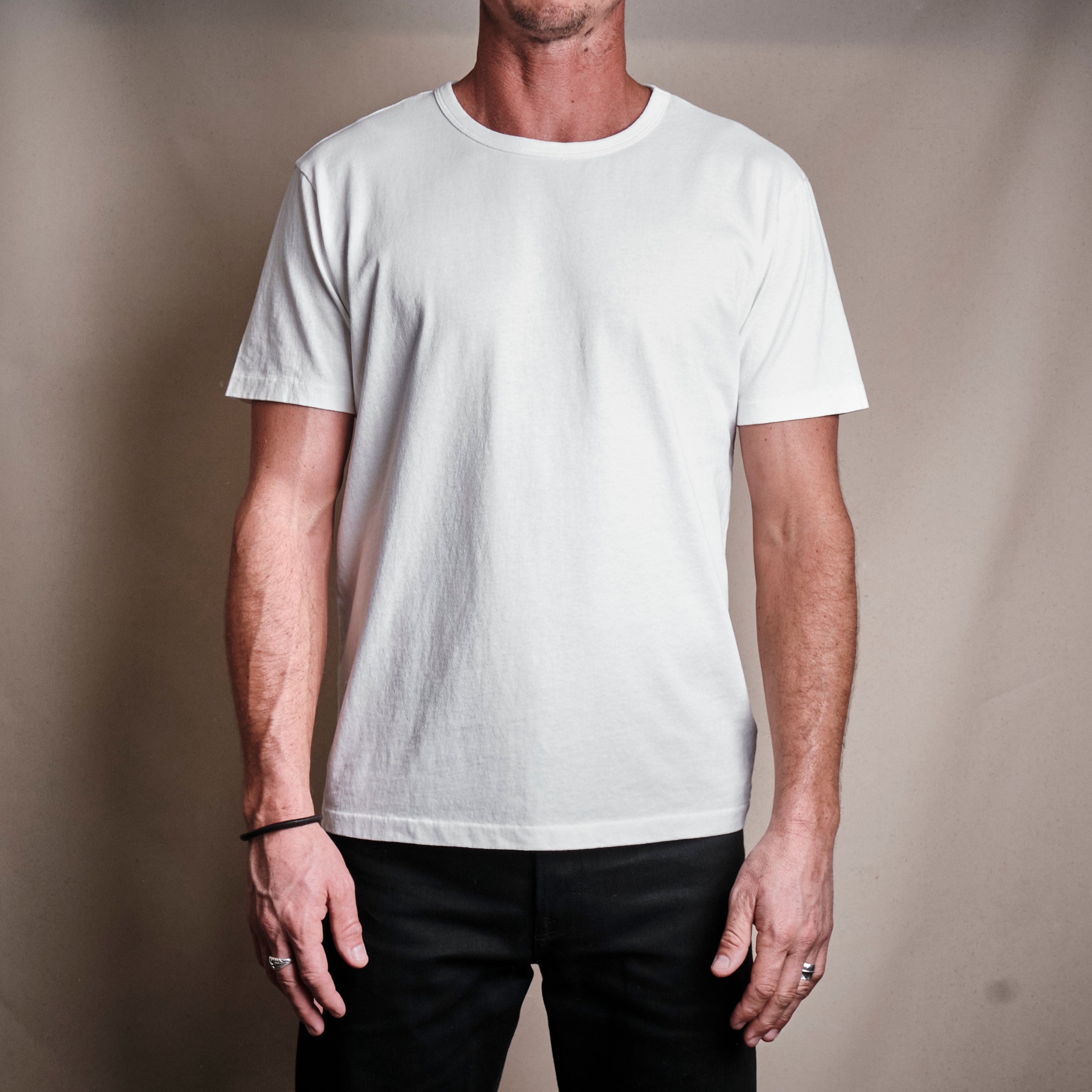 9 Ounce Pocketless T-Shirt White