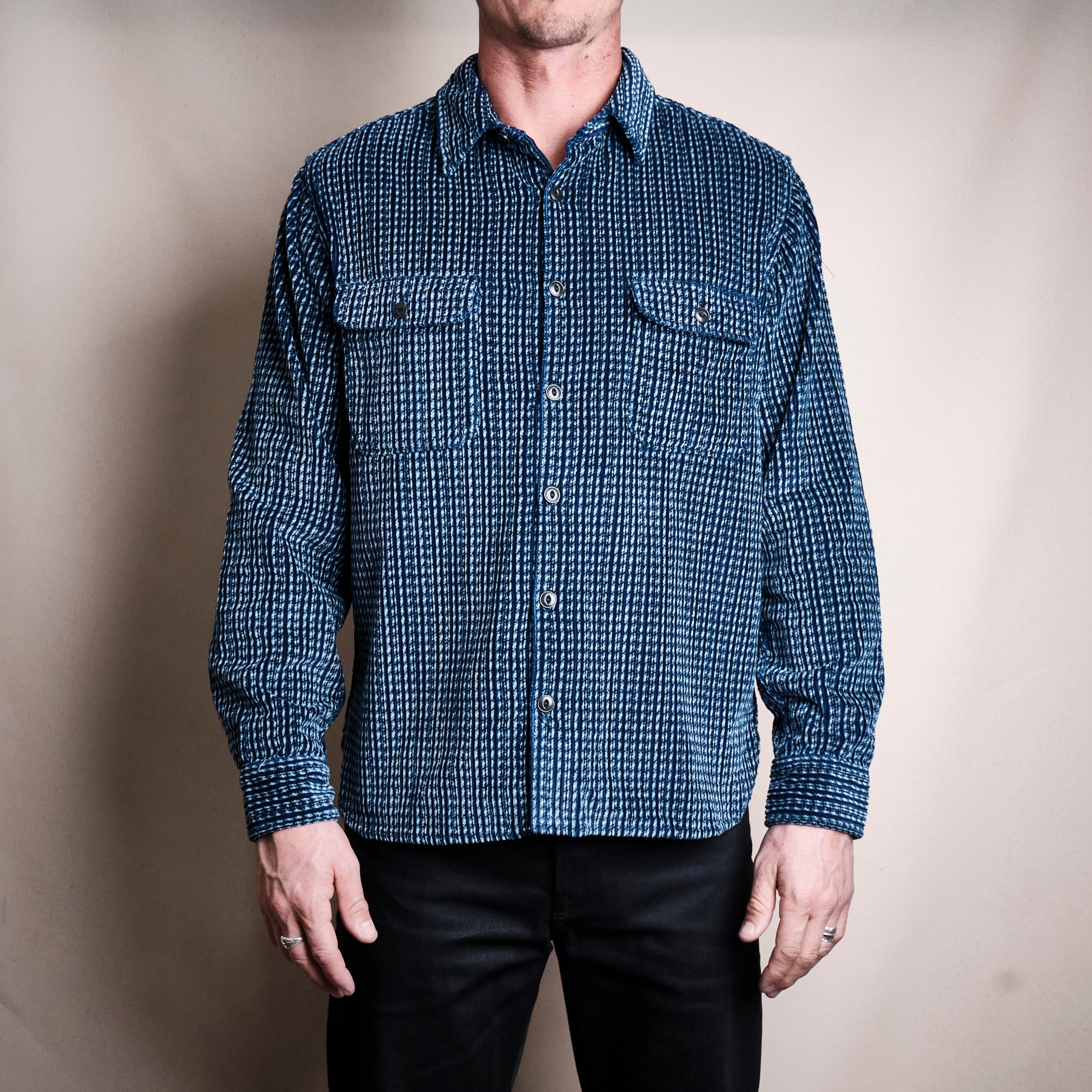 Benson Indigo Corduroy