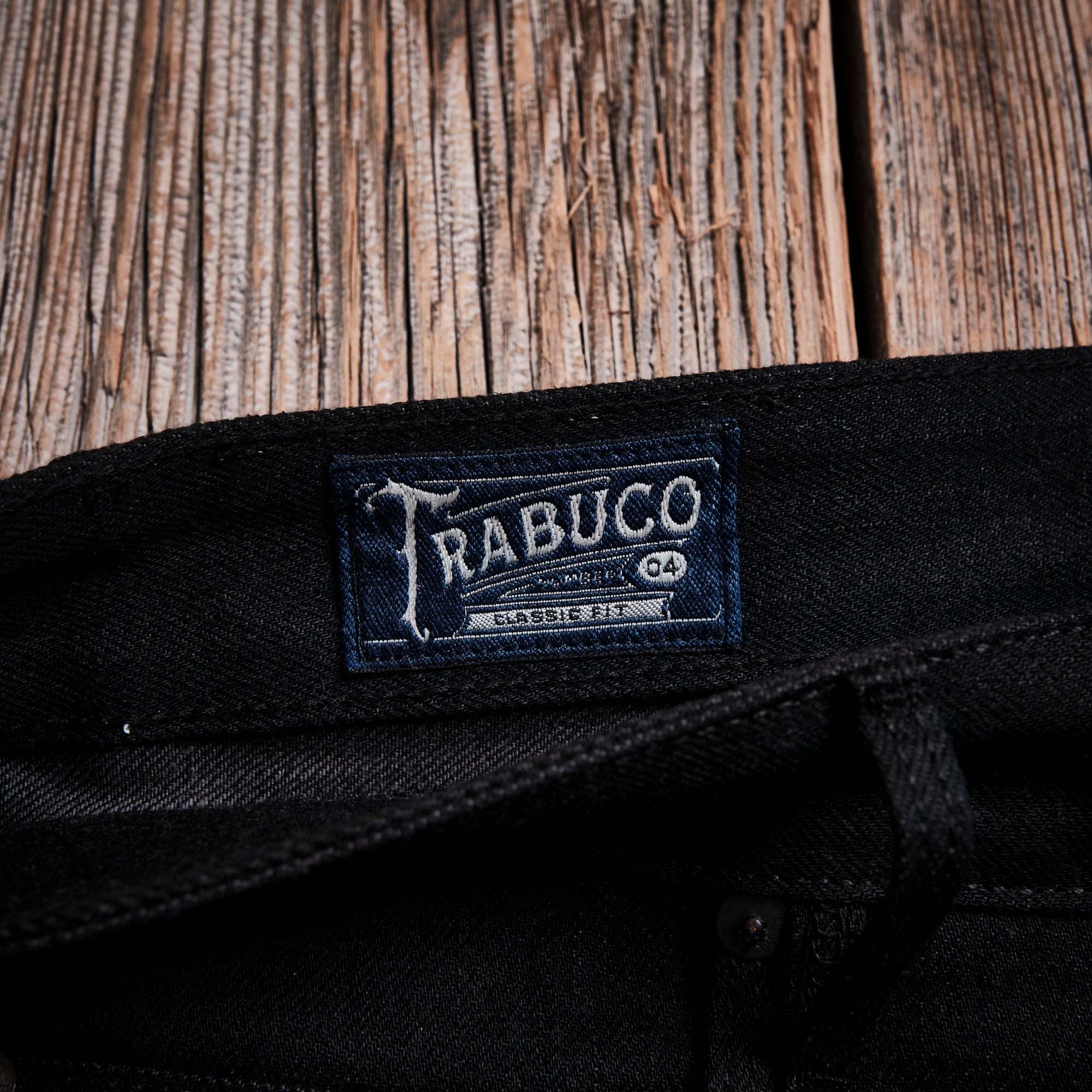 Trabuco Classic Straight 14.25 Ounce Black Grey Denim