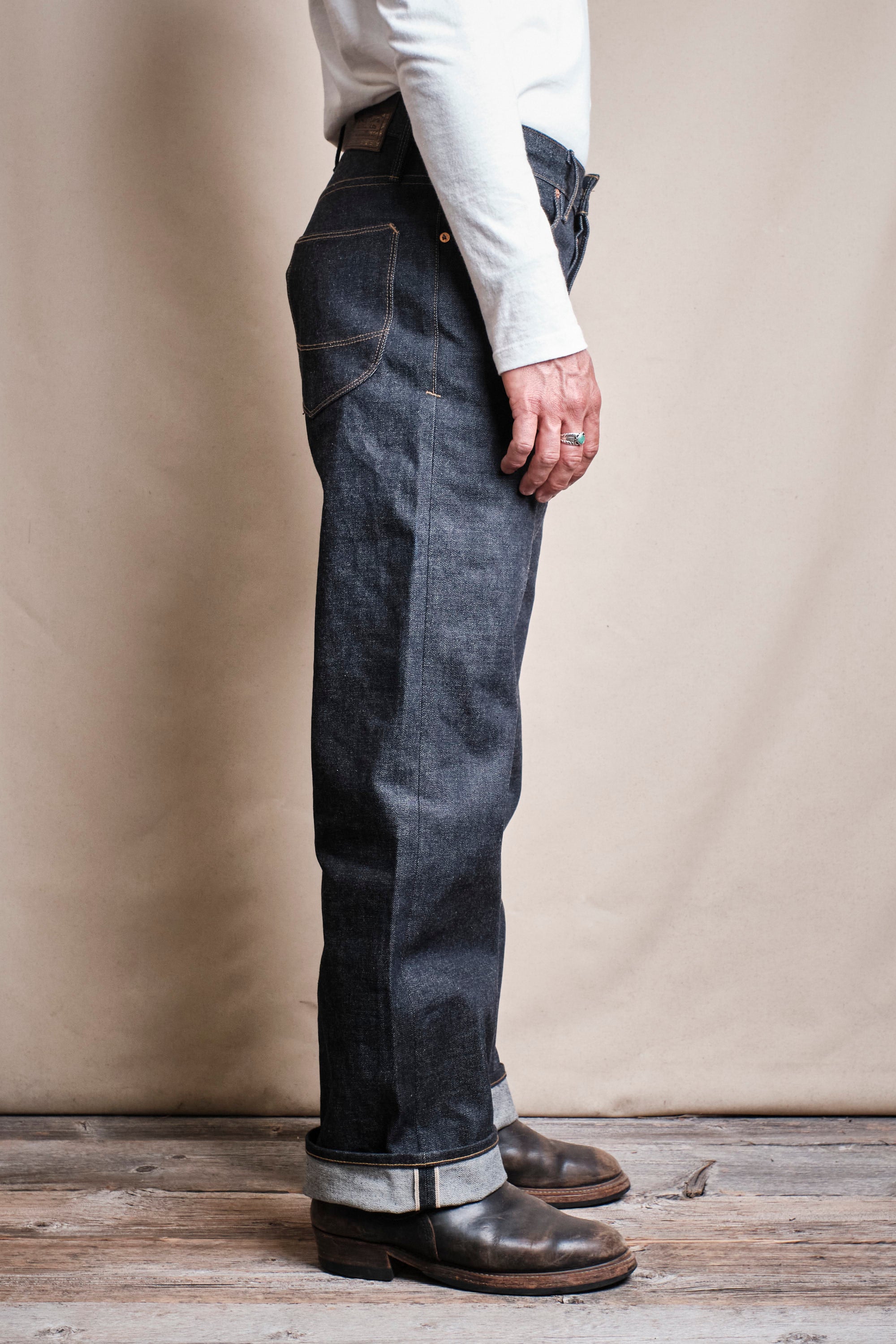 Modesto 15 Ounce Kaihara Unsinged Denim