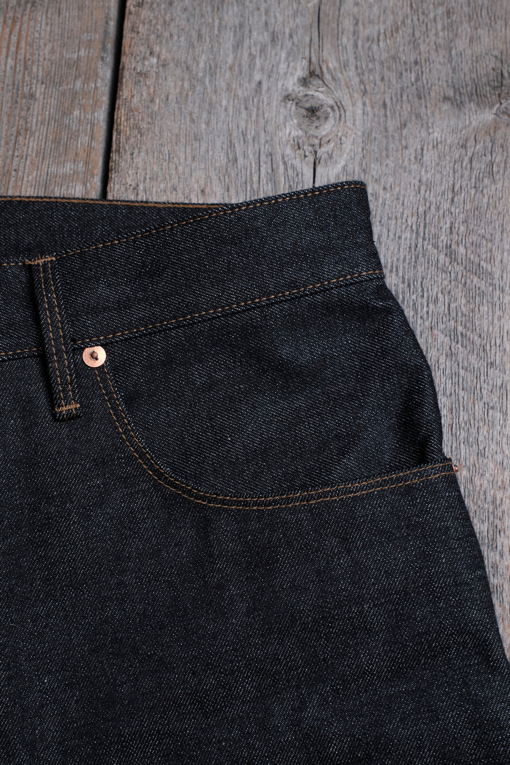 Modesto 15 Ounce Kaihara Unsinged Denim
