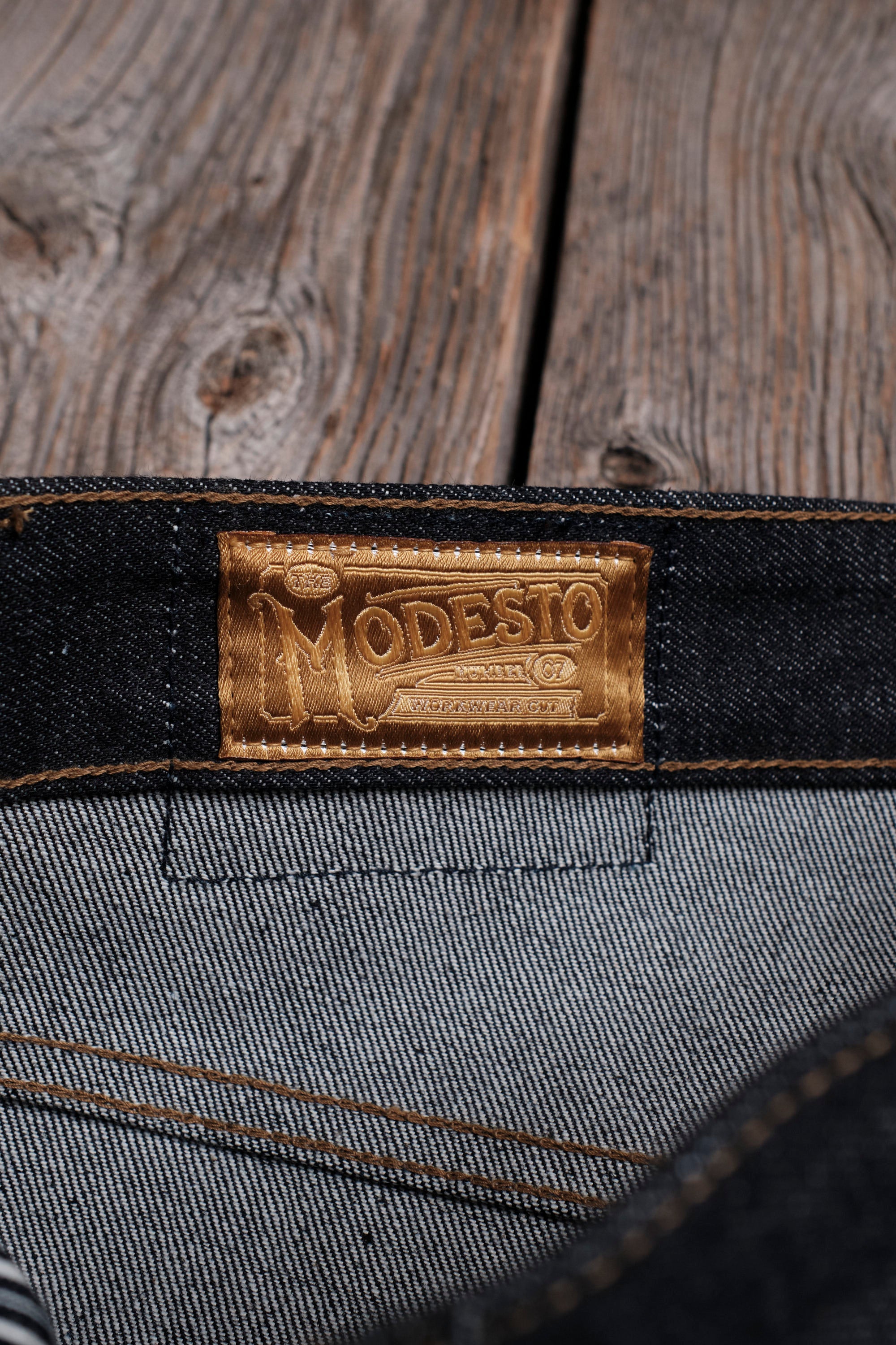 Modesto 15 Ounce Kaihara Unsinged Denim