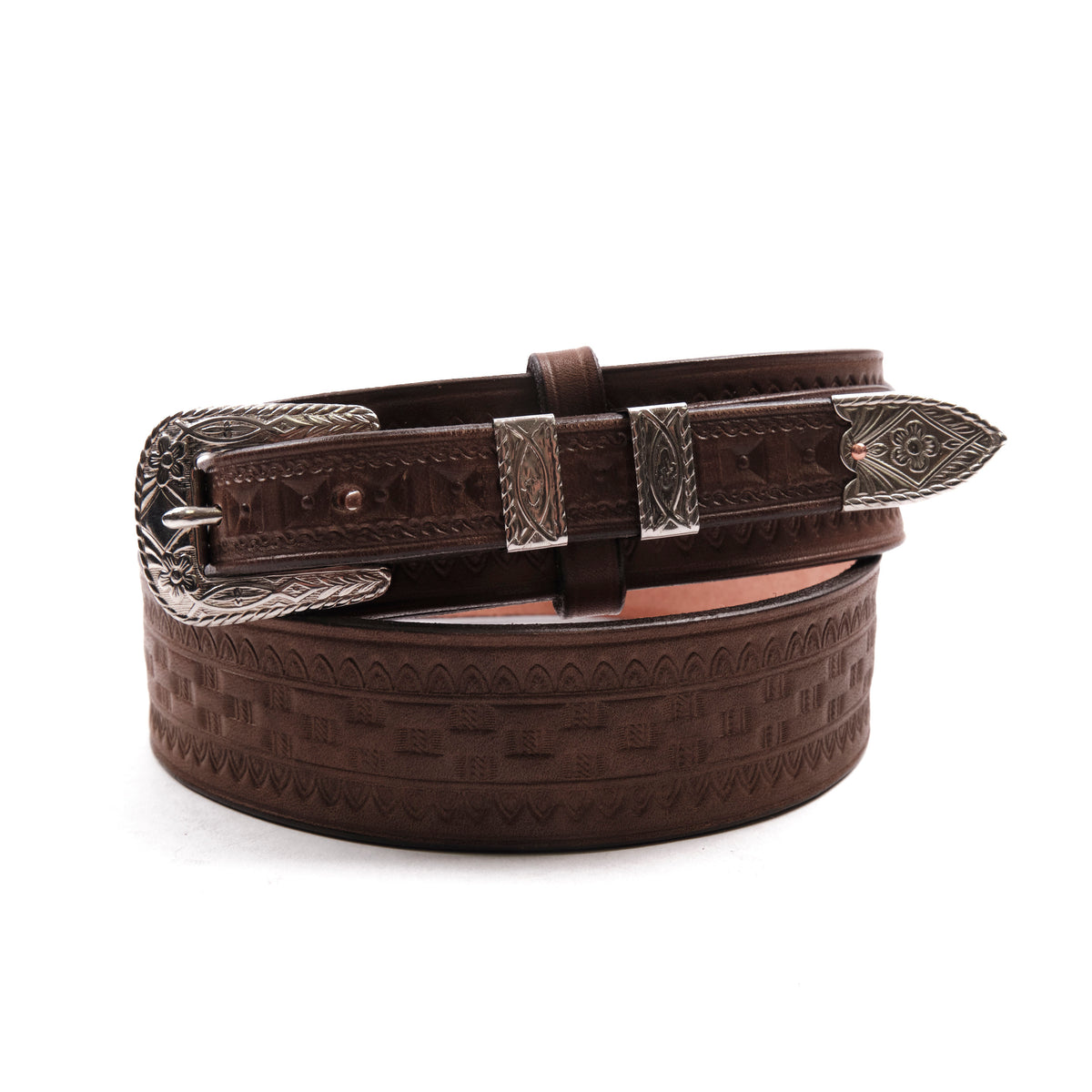 8399 Juniors Creedence Belt, Brown Dress Belt - Cognac | Tanner Goods main image 4