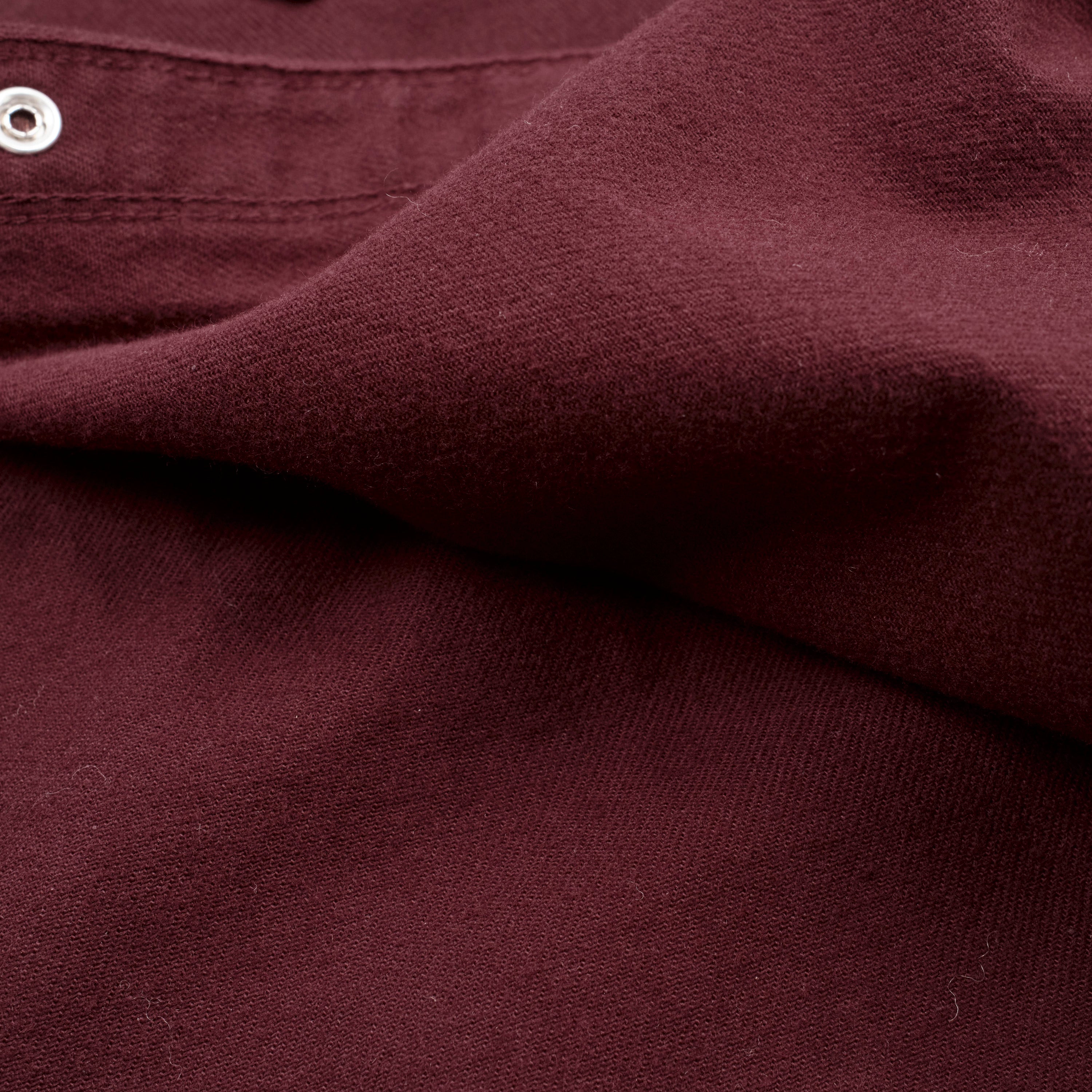Bodie Burgundy Twill