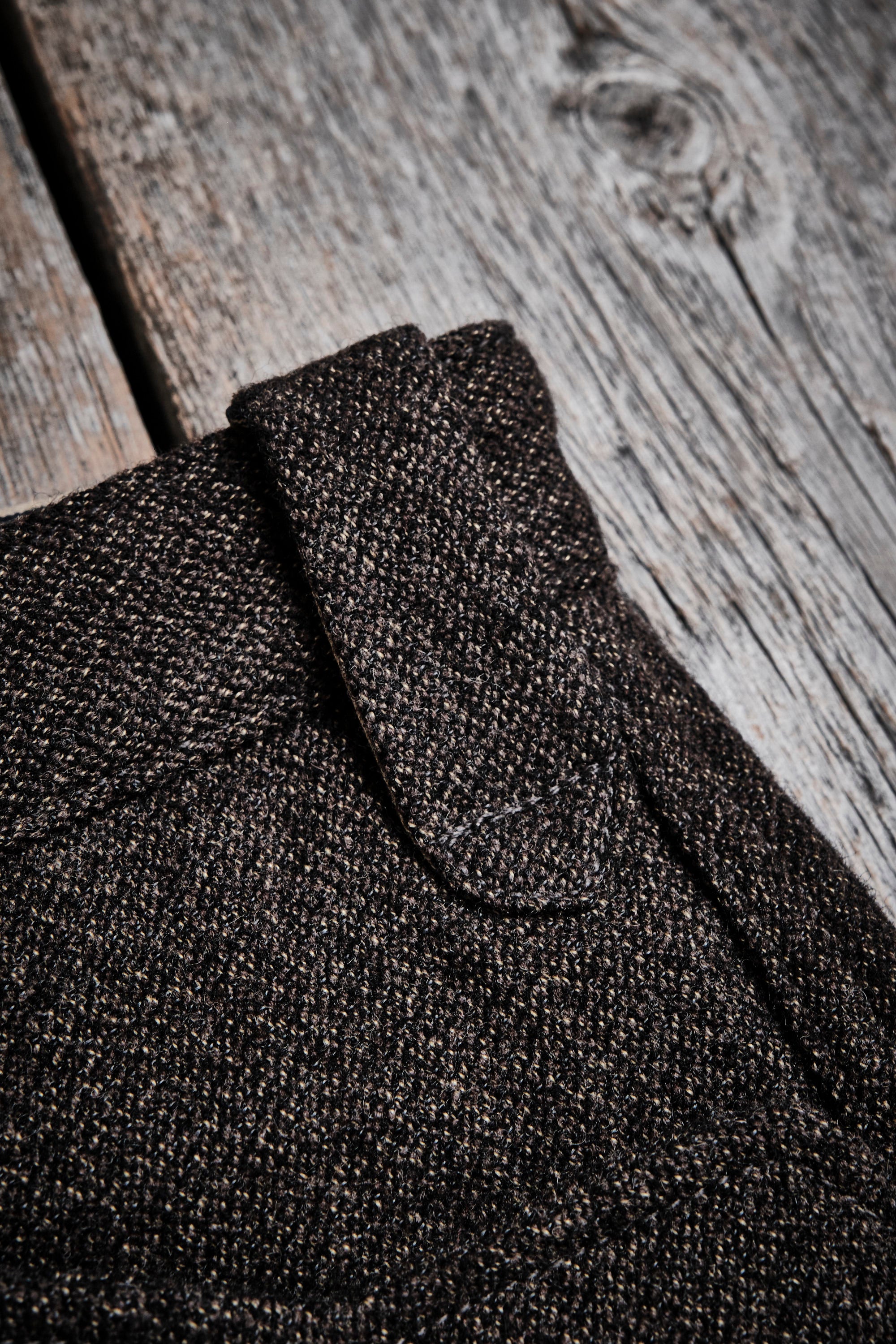Duster Pant Brown Wool