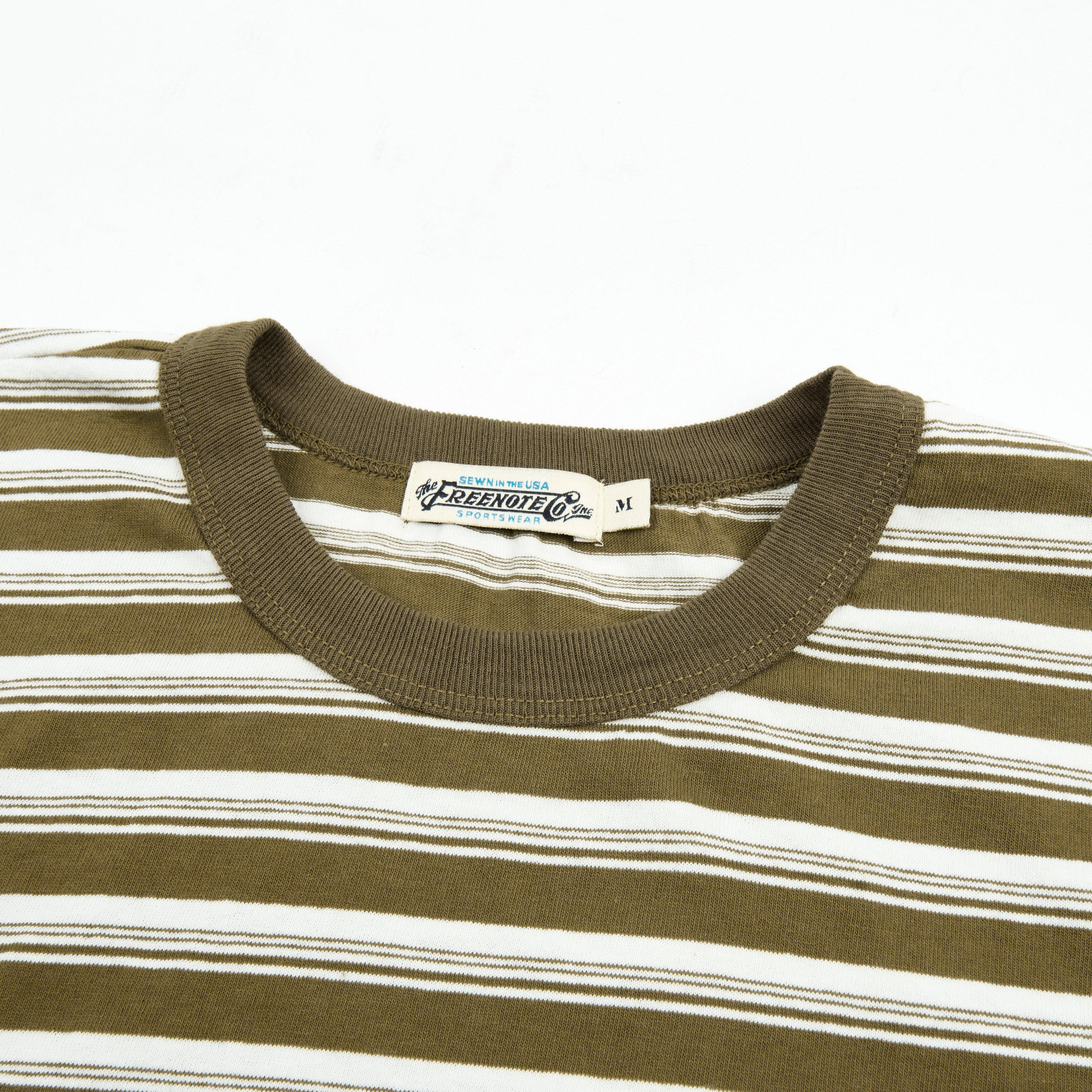 Speed Tee Olive Stripe