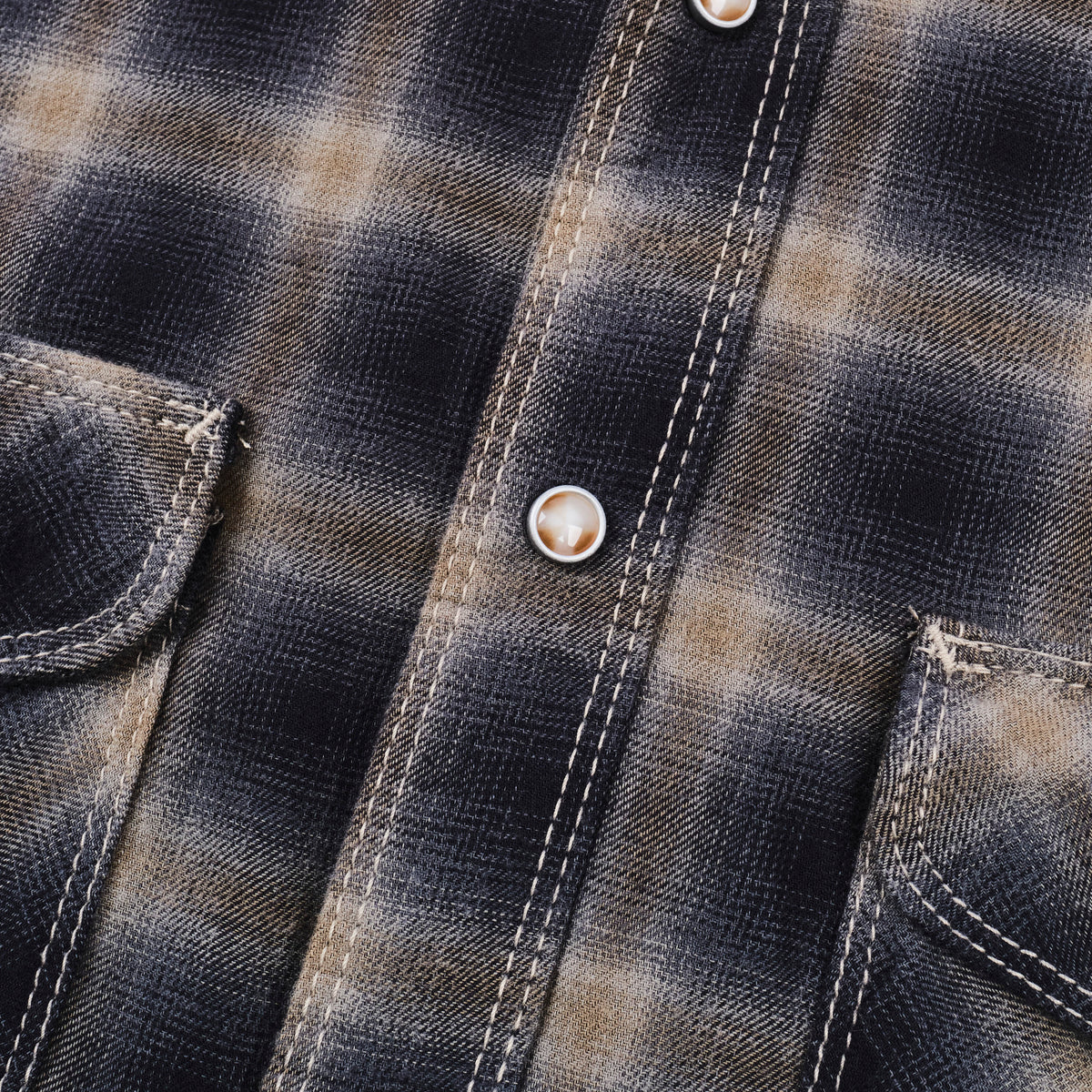 Bodie Navy Shadow Plaid