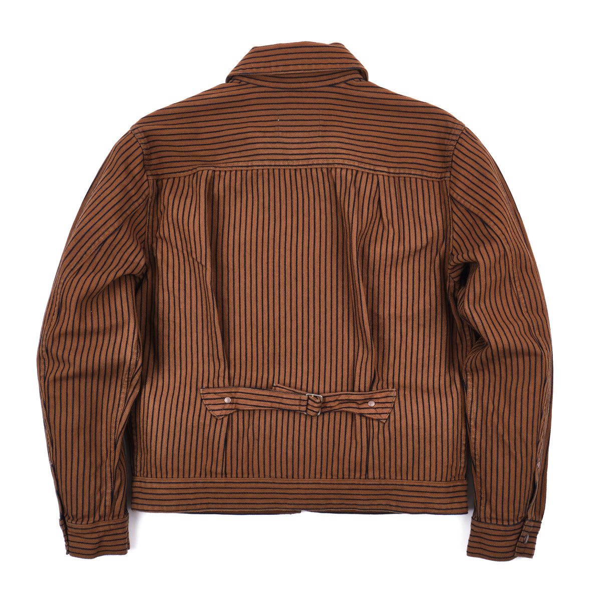 Faro Brown Herringbone Dobby