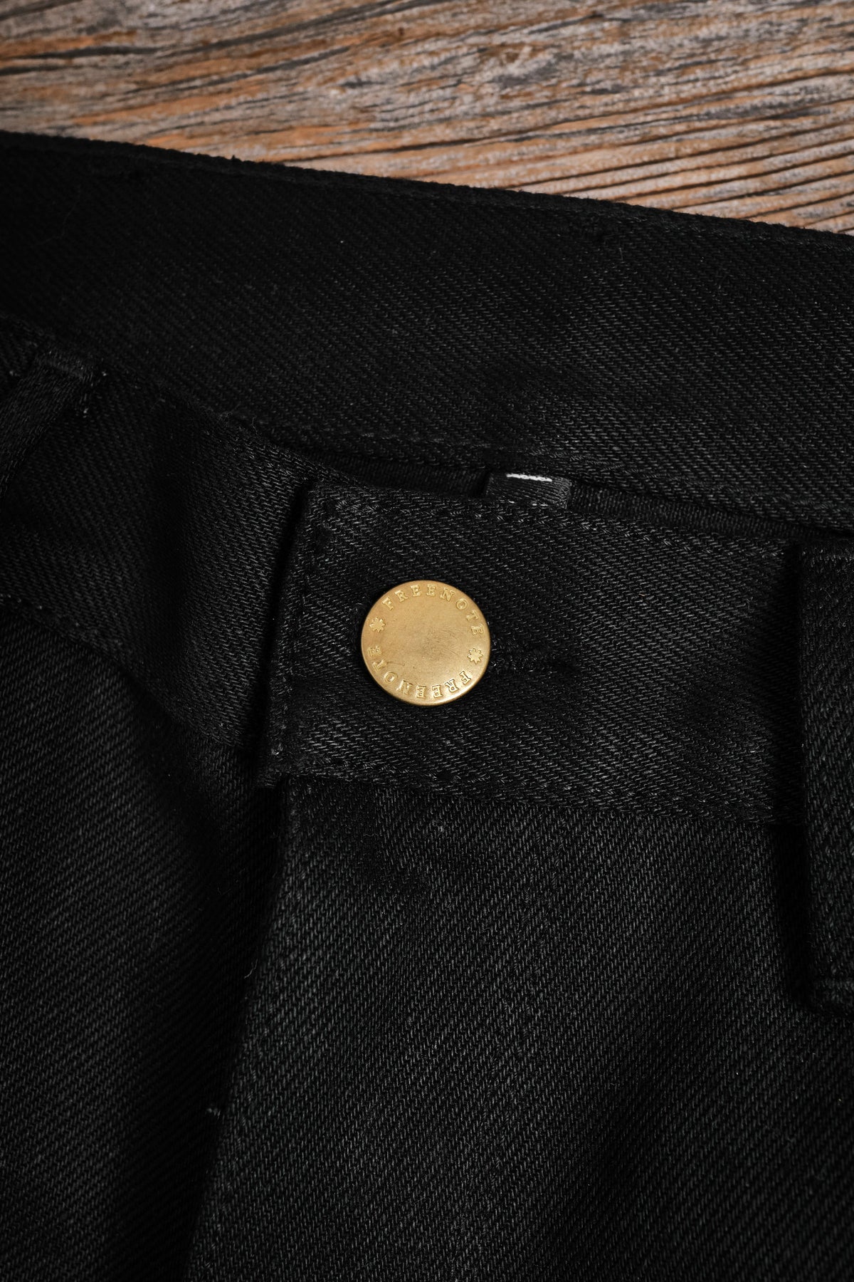 Wilkes Riders Cut 15.75 Ounce Black Denim