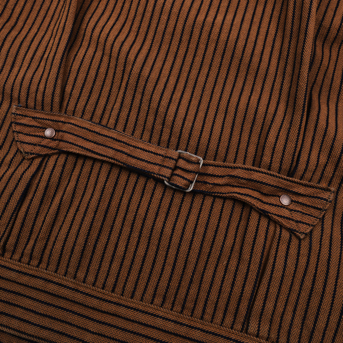 Faro Brown Herringbone Dobby