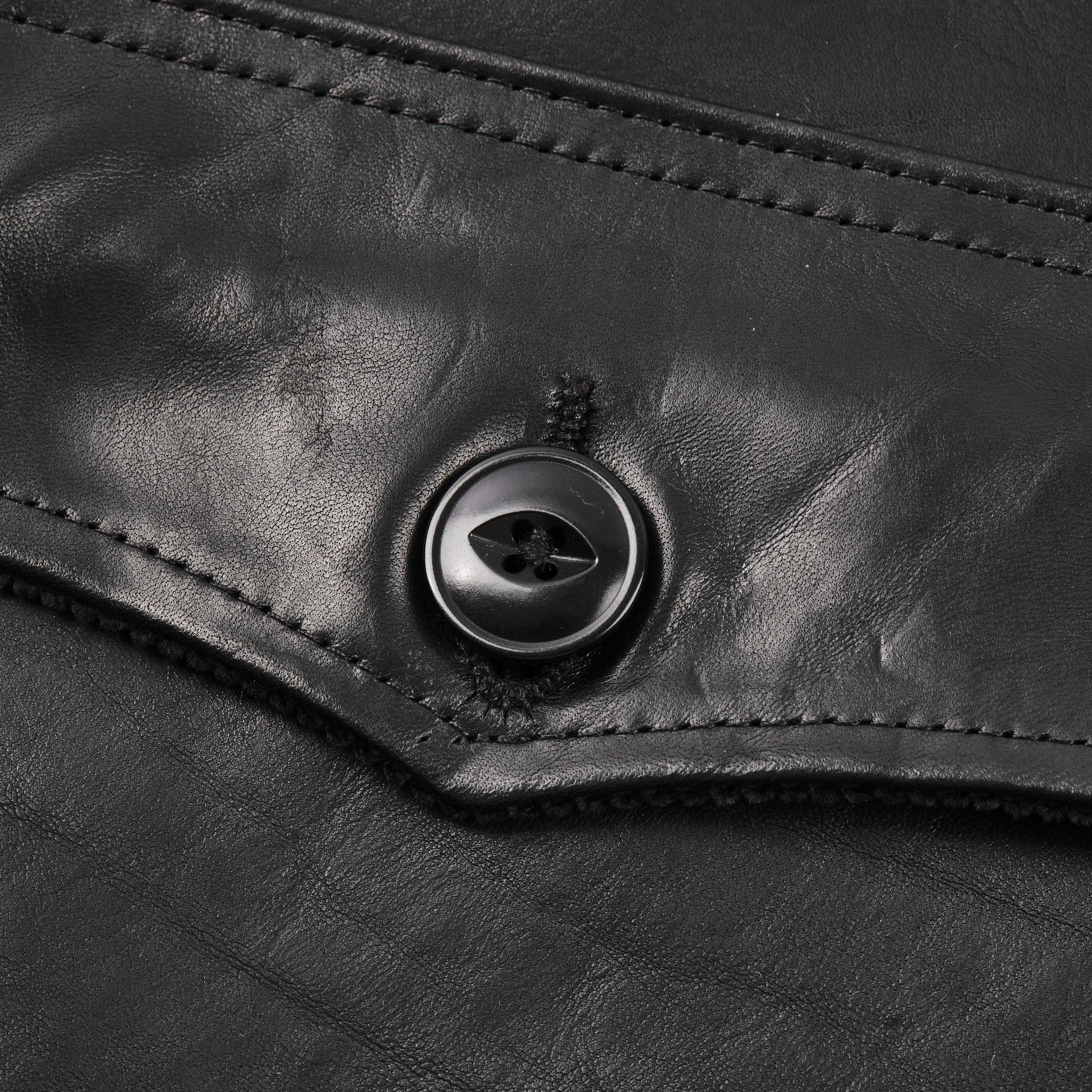 Alcorn Black Bull Leather