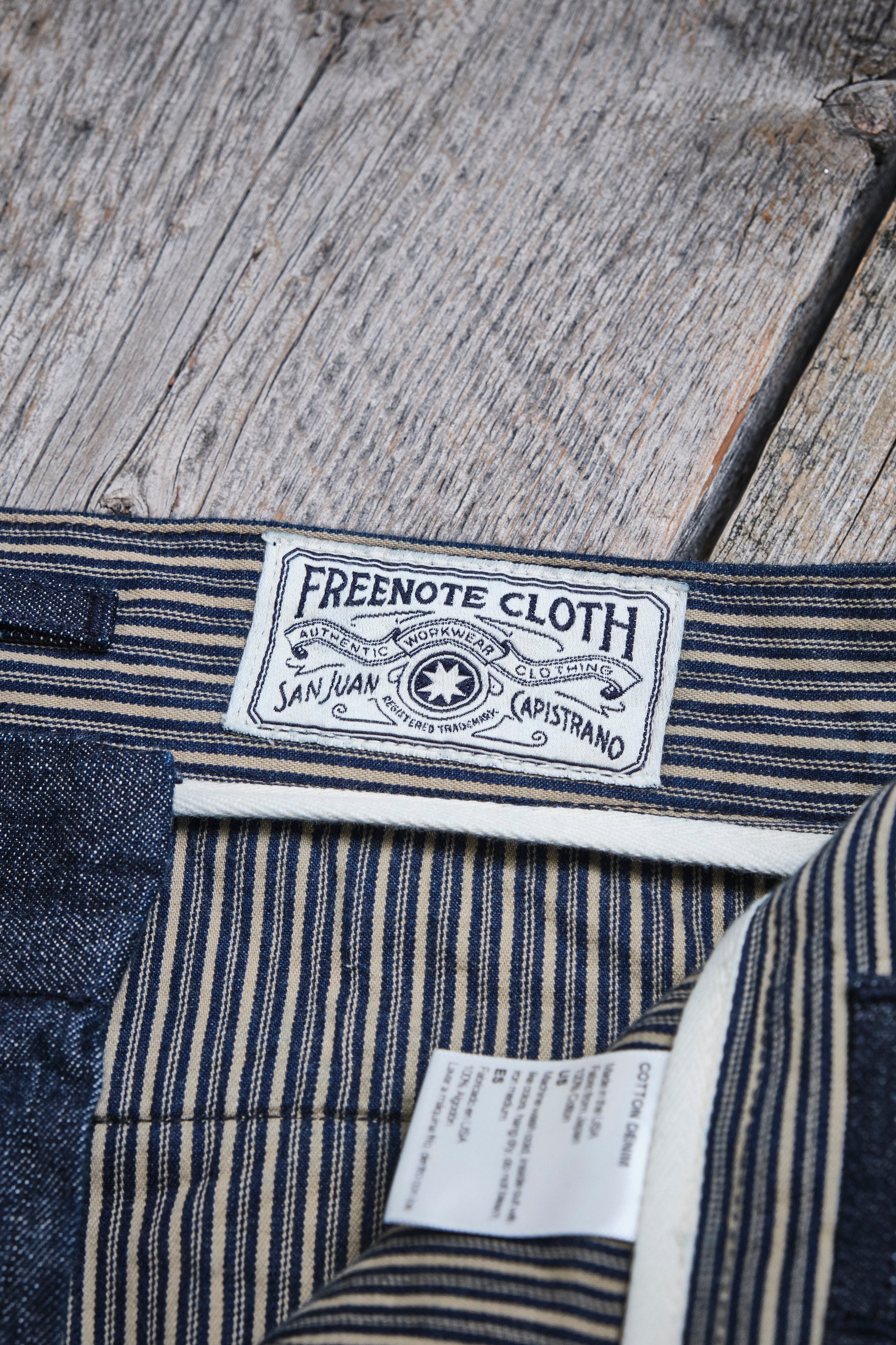 Workers Chino Slim Fit 11 Ounce 1900s Rinsed Denim