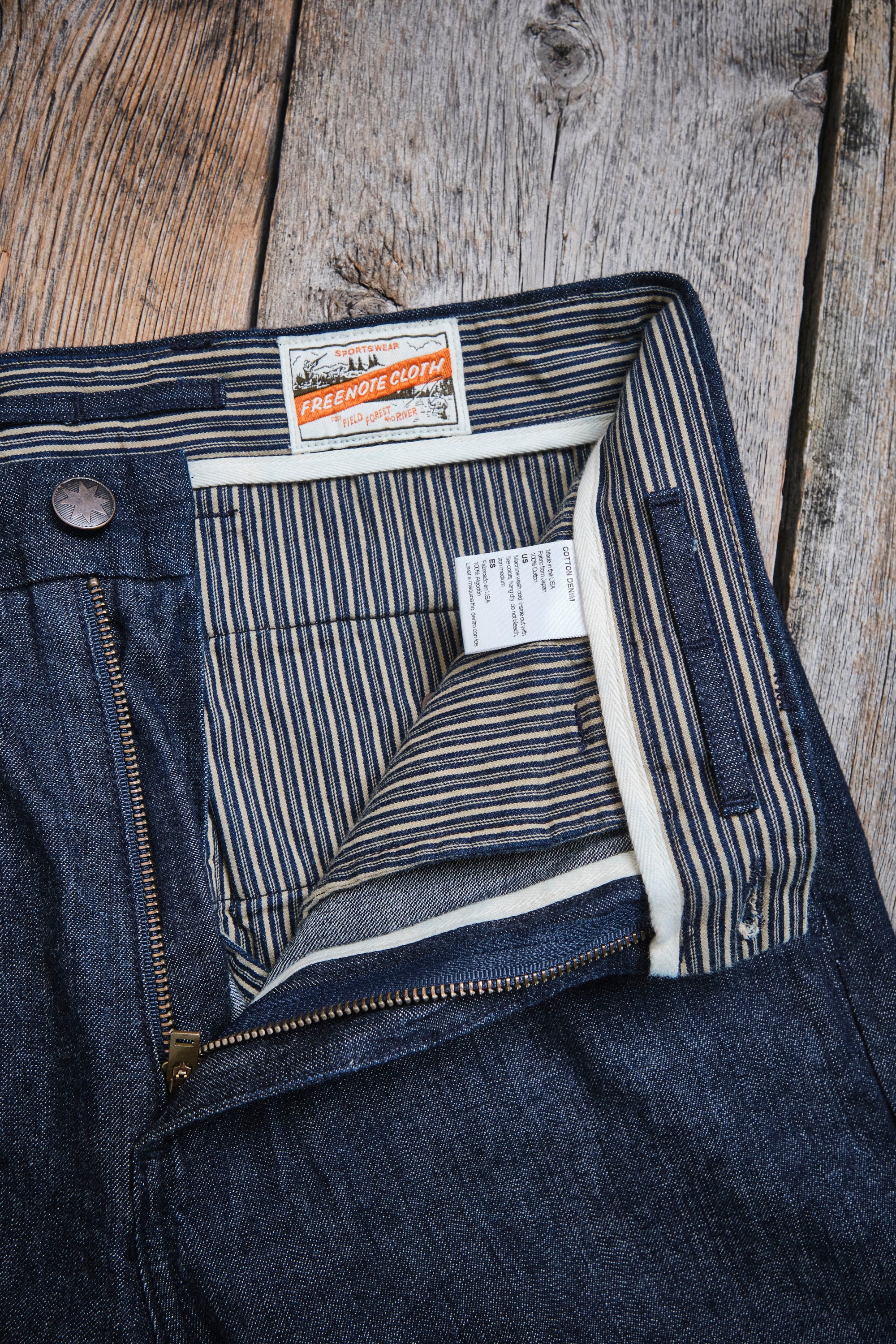 Deck Pant 11 Ounce 1900s Rinsed Denim