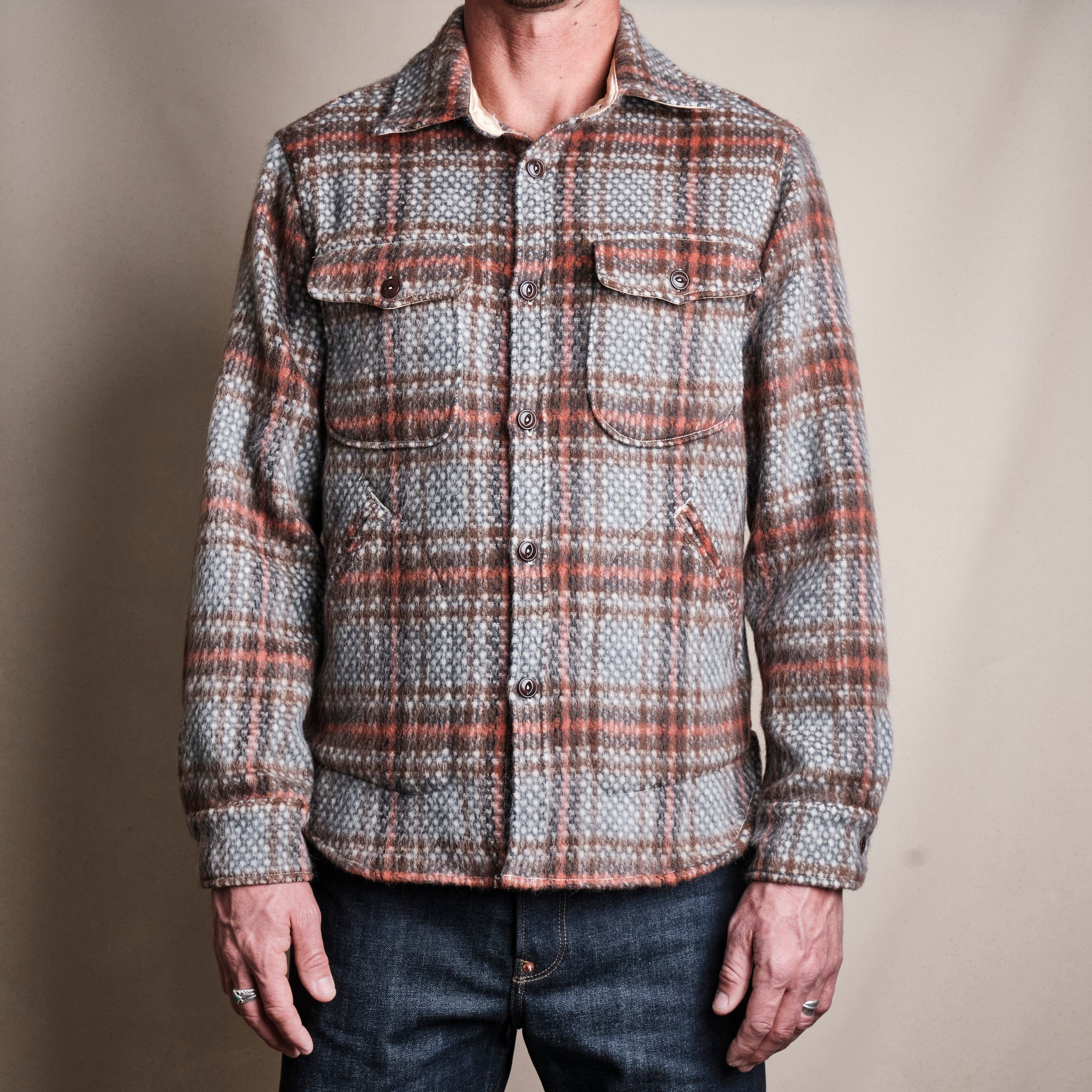 Mendon | Hexagon Dobby Wool Plaid