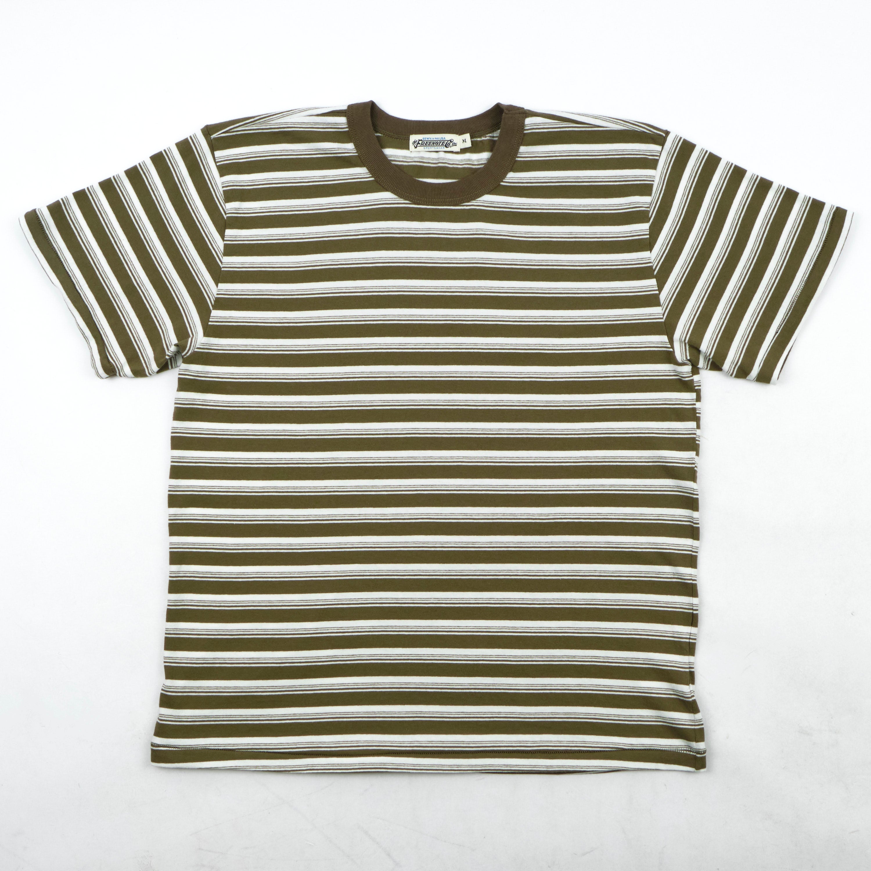 Speed Tee Olive Stripe