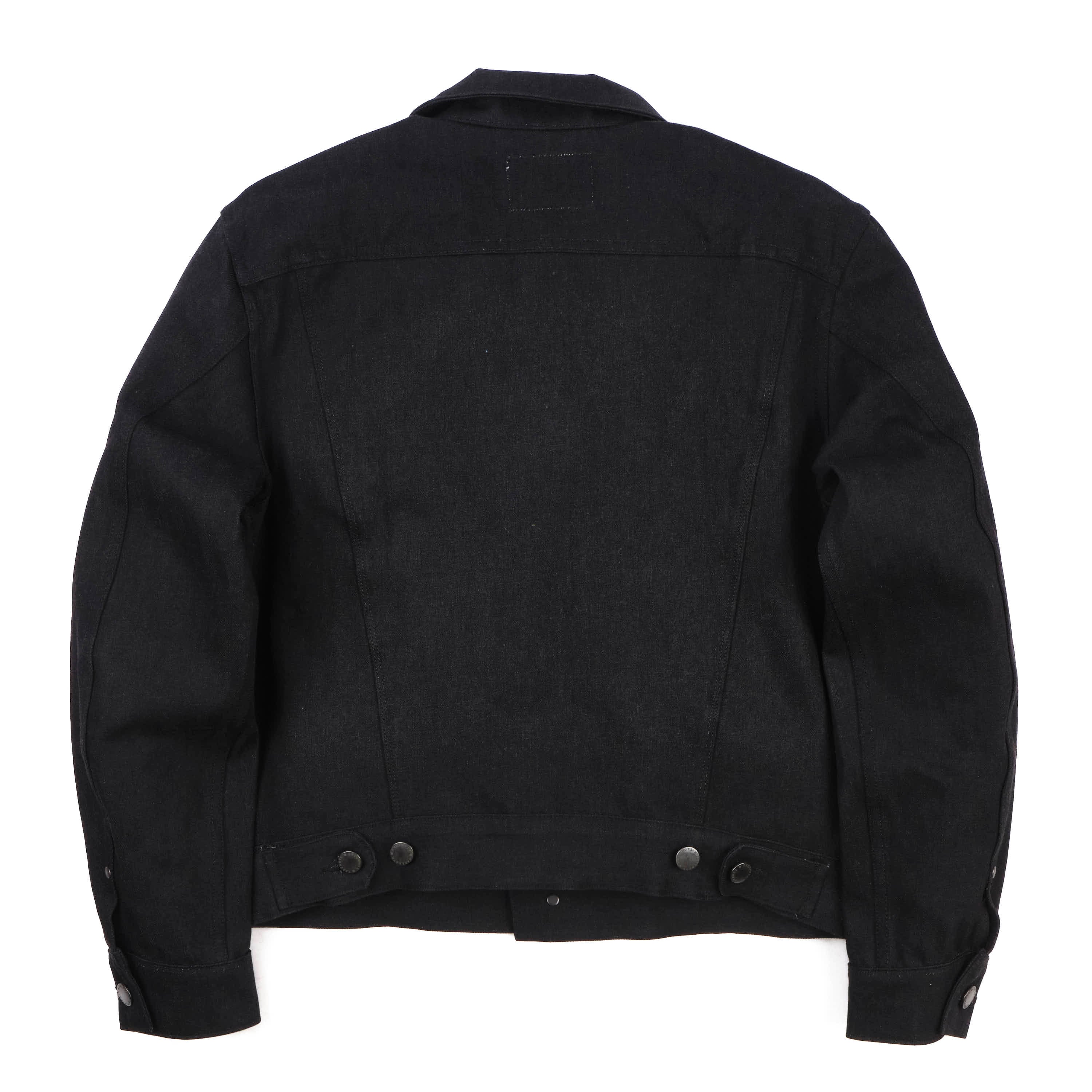 High Low | 14.25 Ounce Black Grey Denim Jacket