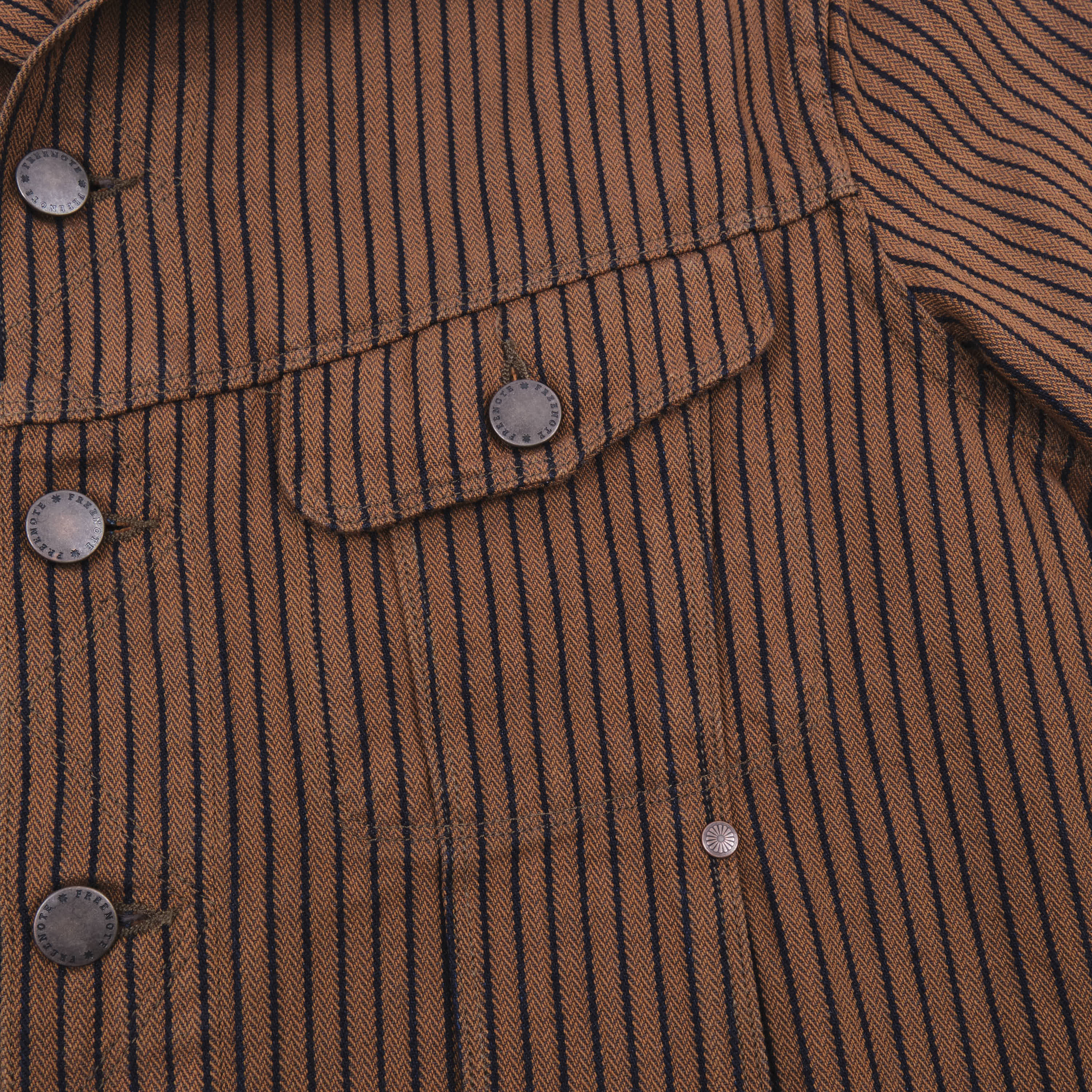 High Low | Brown Herringbone Dobby Jacket