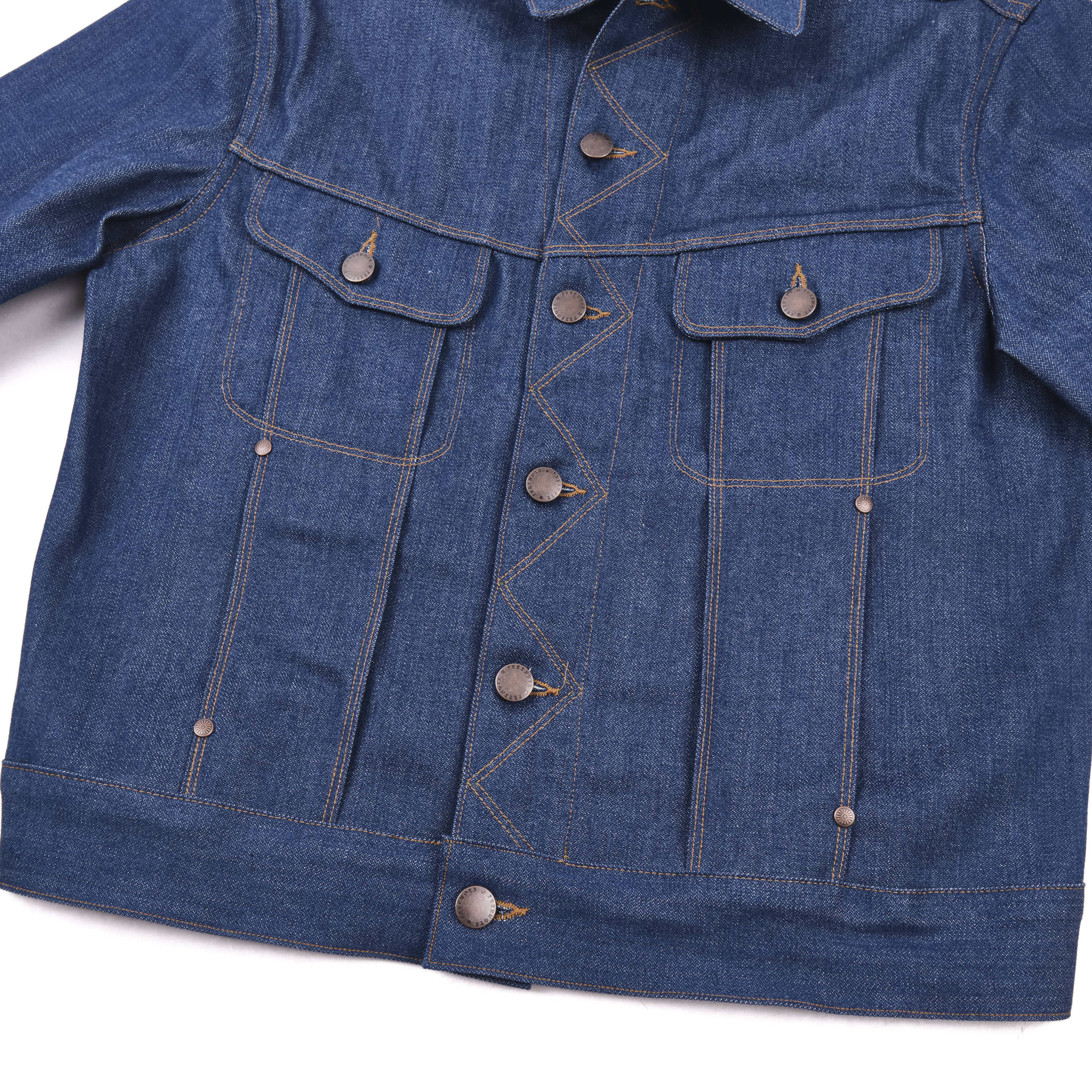 High Low | 12 Ounce Vintage Blue Denim Jacket
