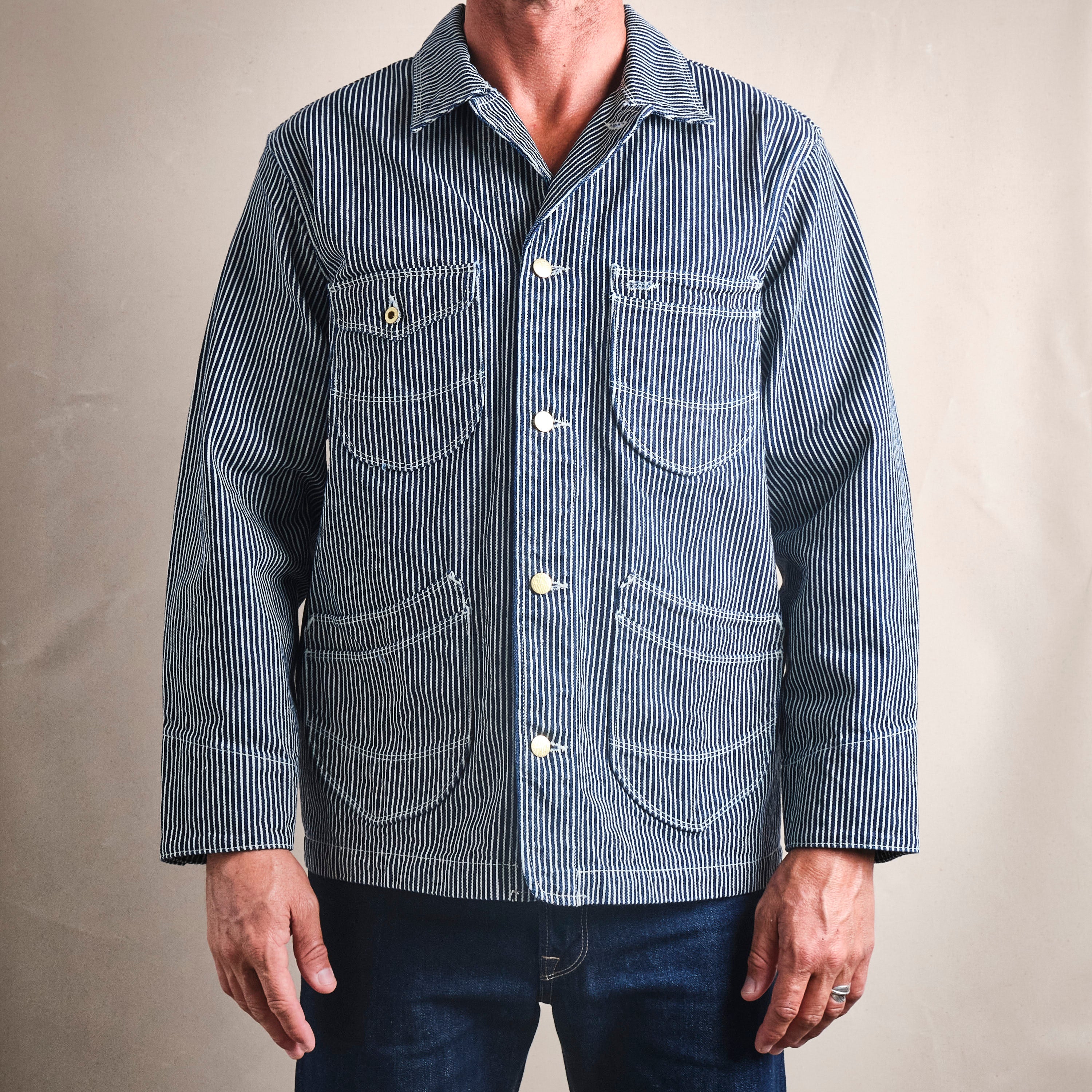 Modesto Jacket | Hickory Stripe