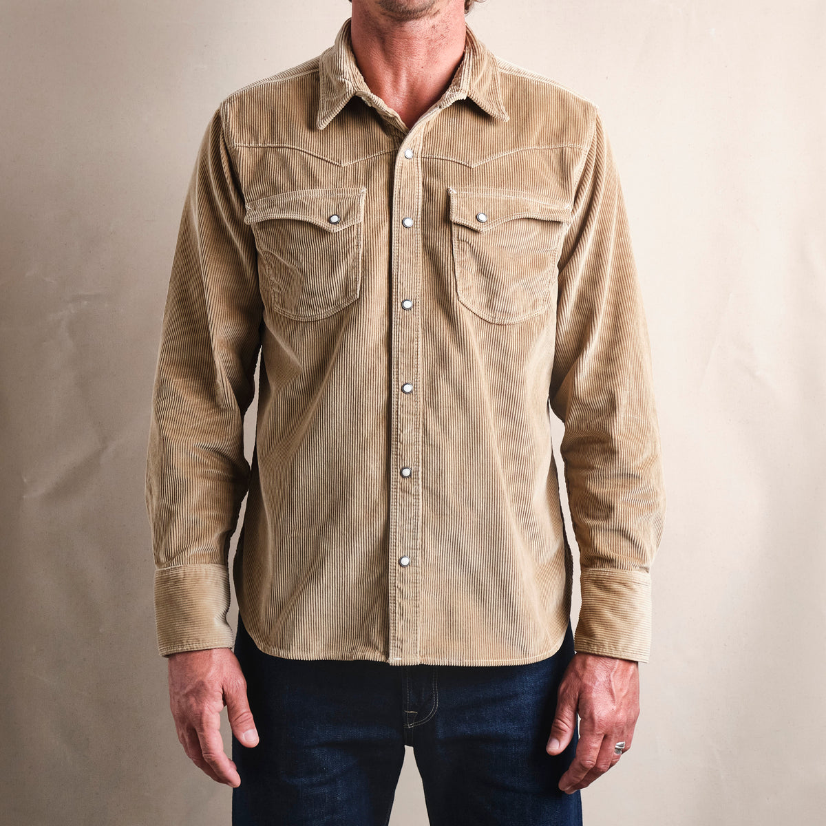 Calico Tan Corduroy