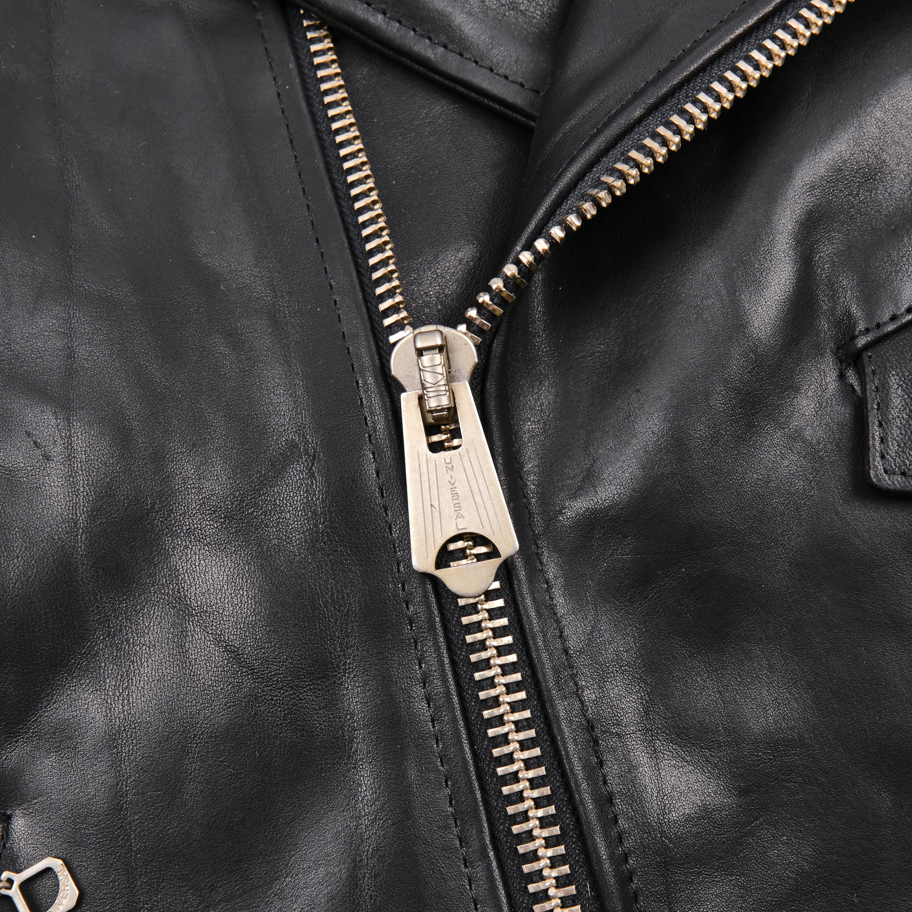 Mooch Moto Jacket | Black Bull Leather