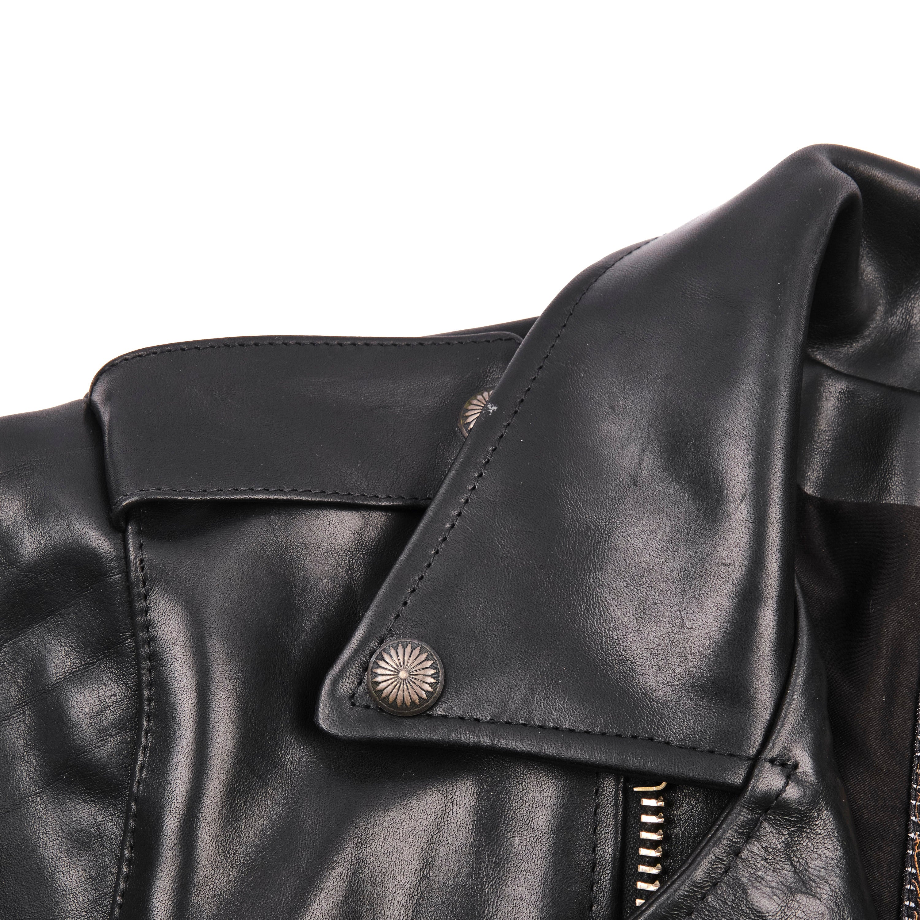 Mooch Moto Jacket | Black Bull Leather