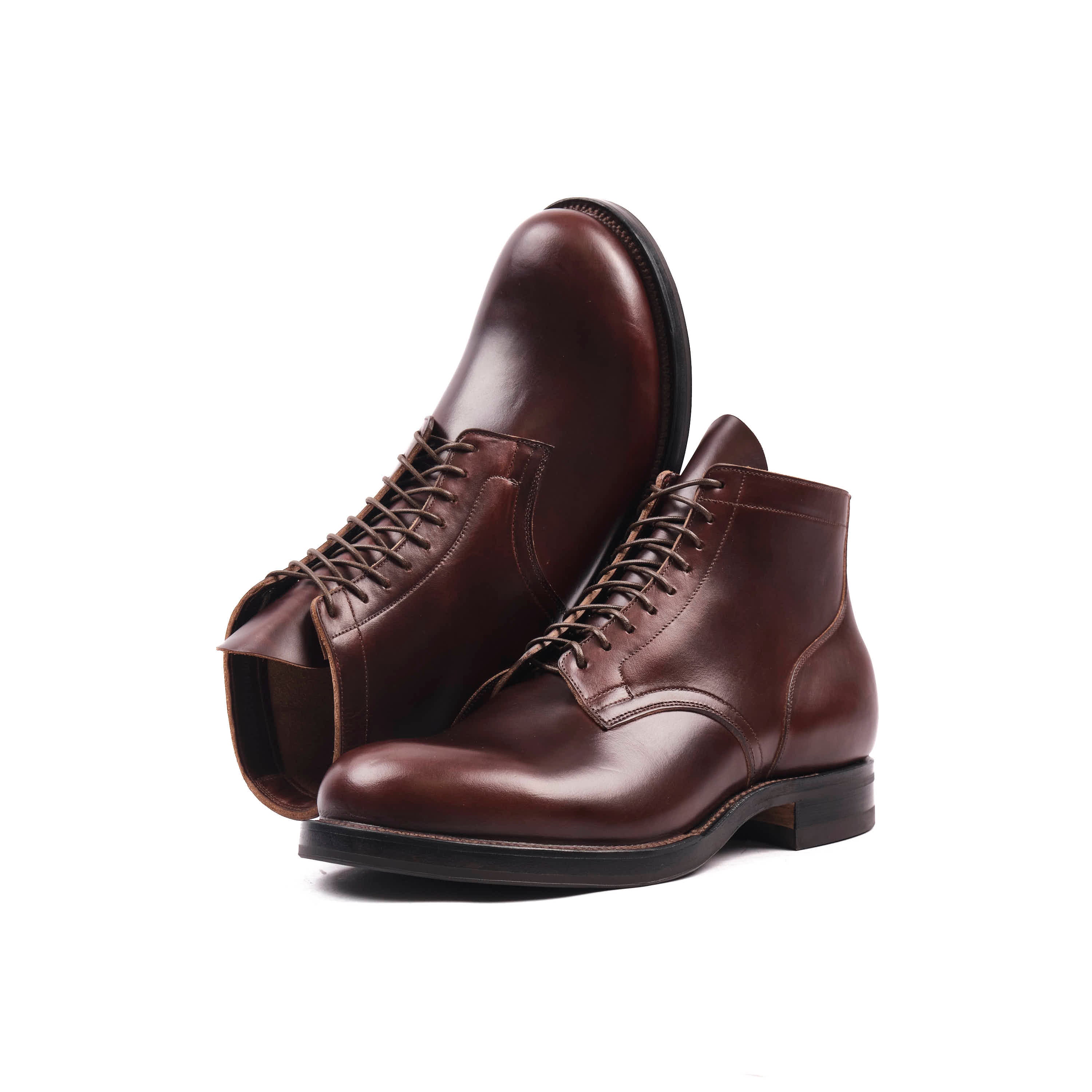 FREENOTE CLOTH X VIBERG SERVICE BOOT - HORWEEN BROWN CHROMEXCEL