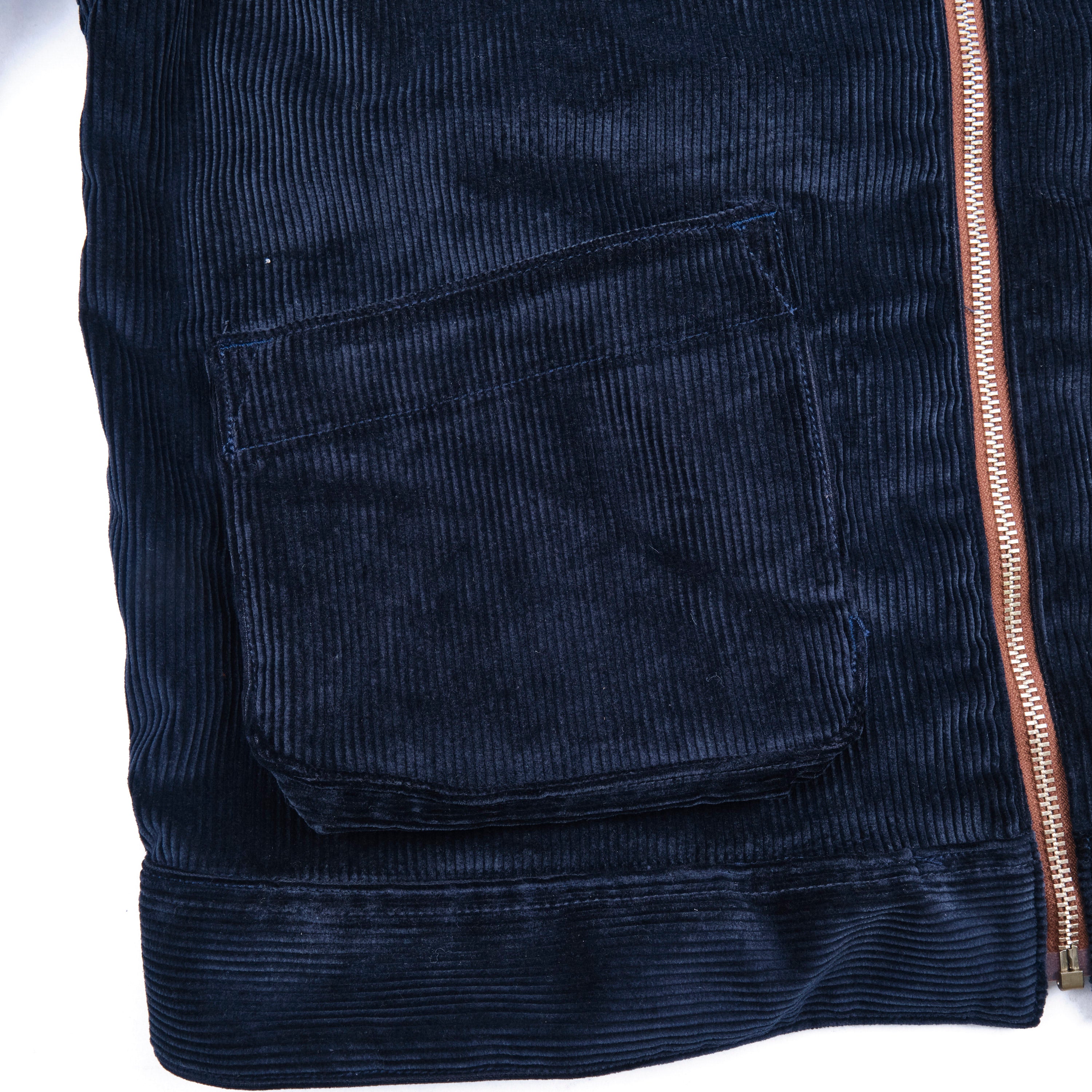 Meeks Jacket Navy Corduroy