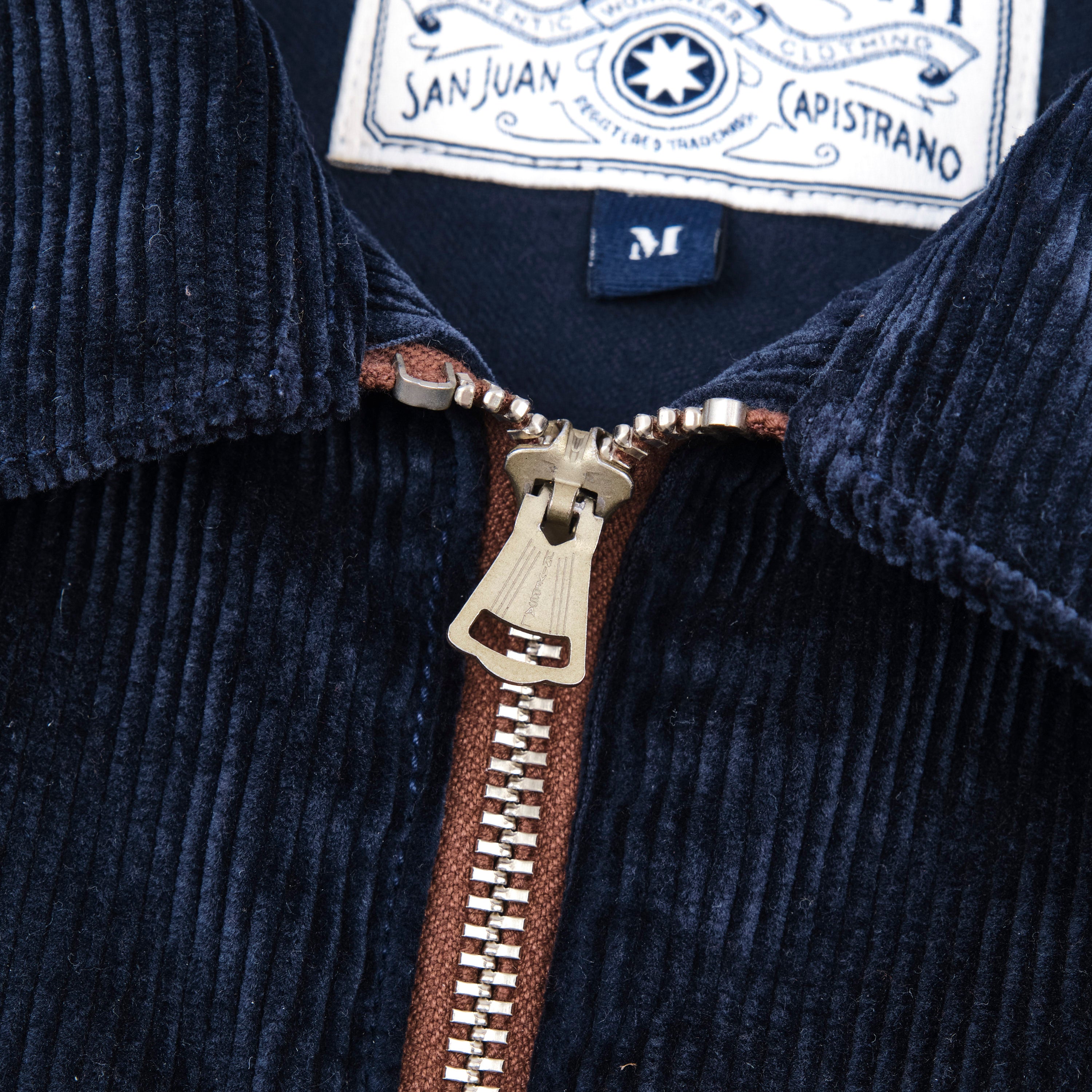 Meeks Jacket Navy Corduroy