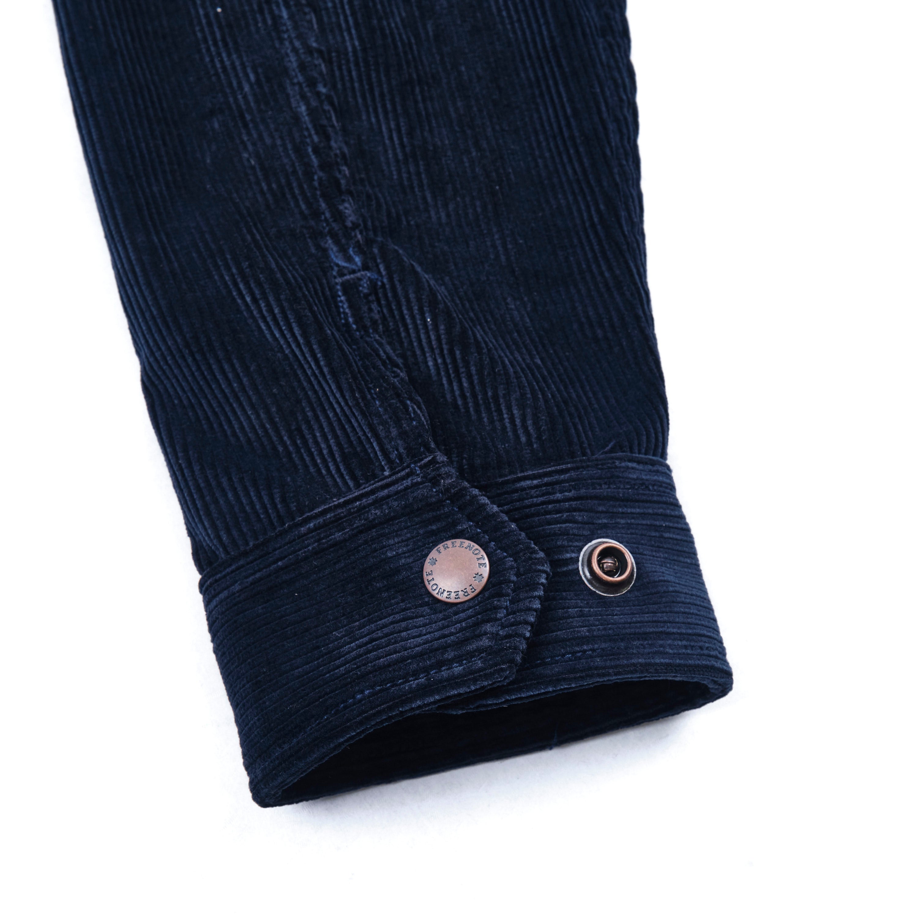 Meeks Jacket Navy Corduroy