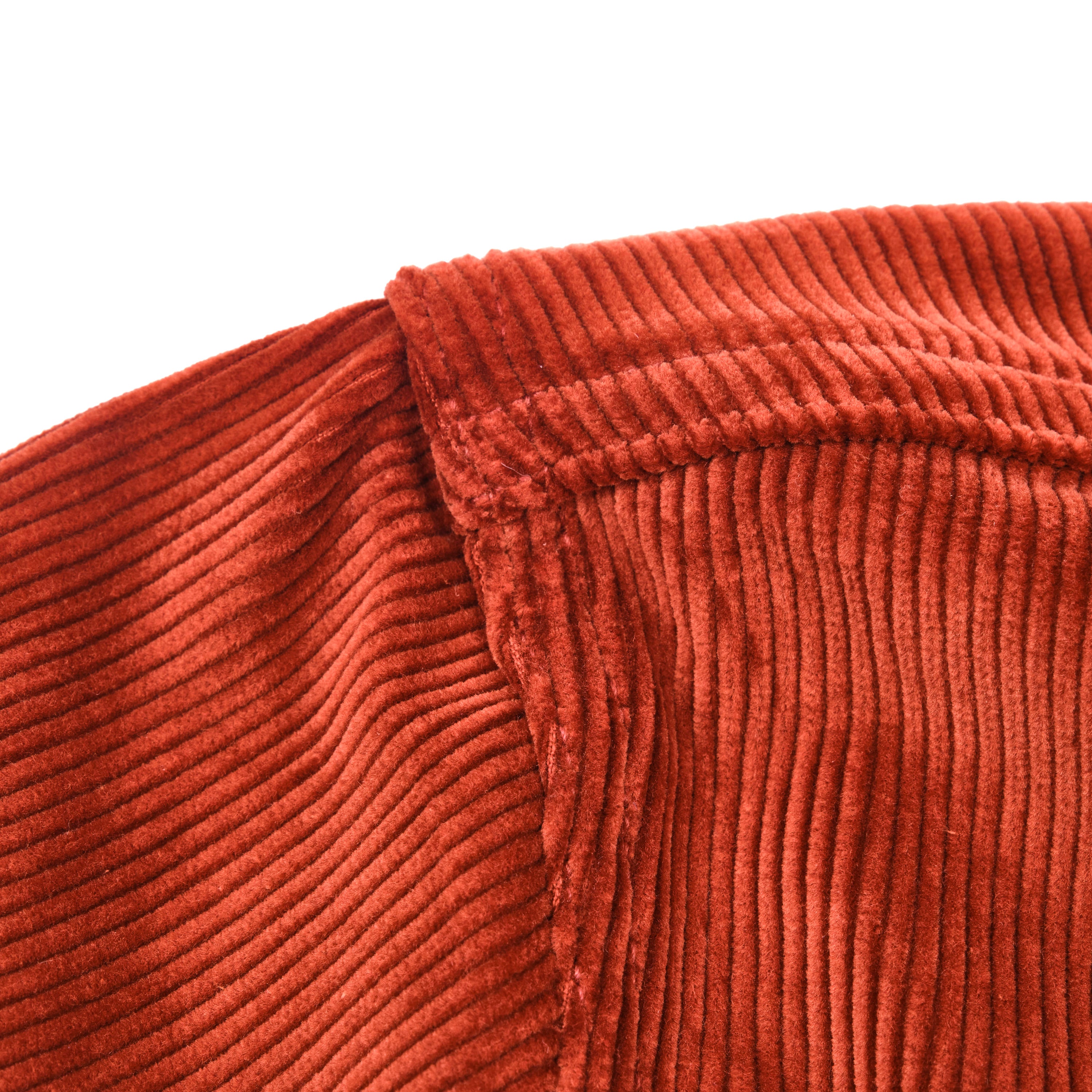 Meeks Jacket Terracotta Corduroy