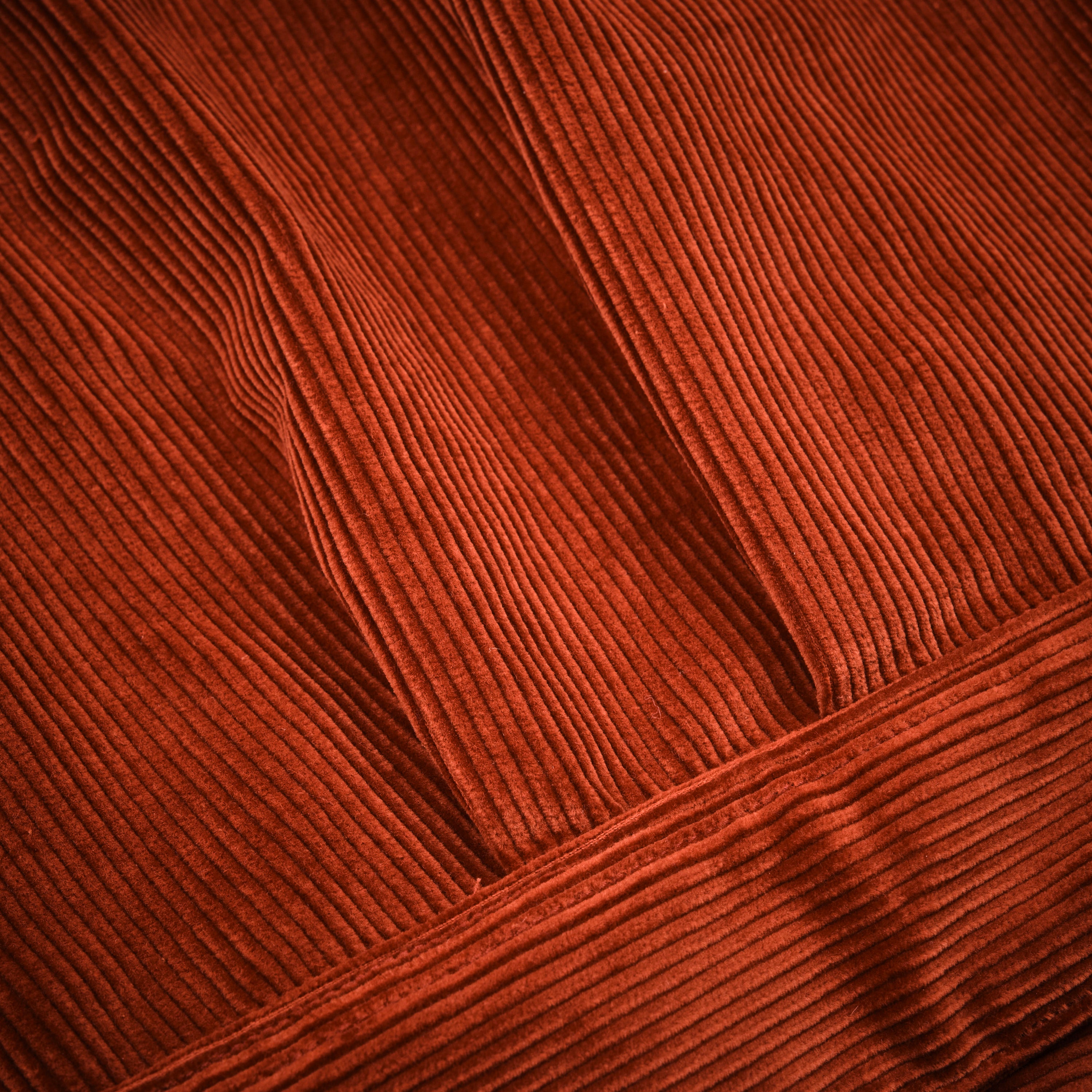 Meeks Jacket Terracotta Corduroy