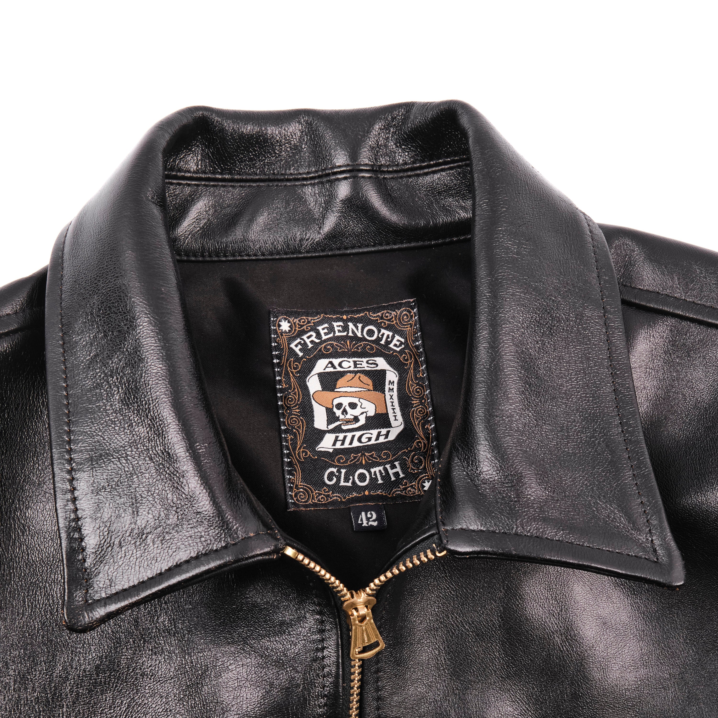Locklin Black Horsehide