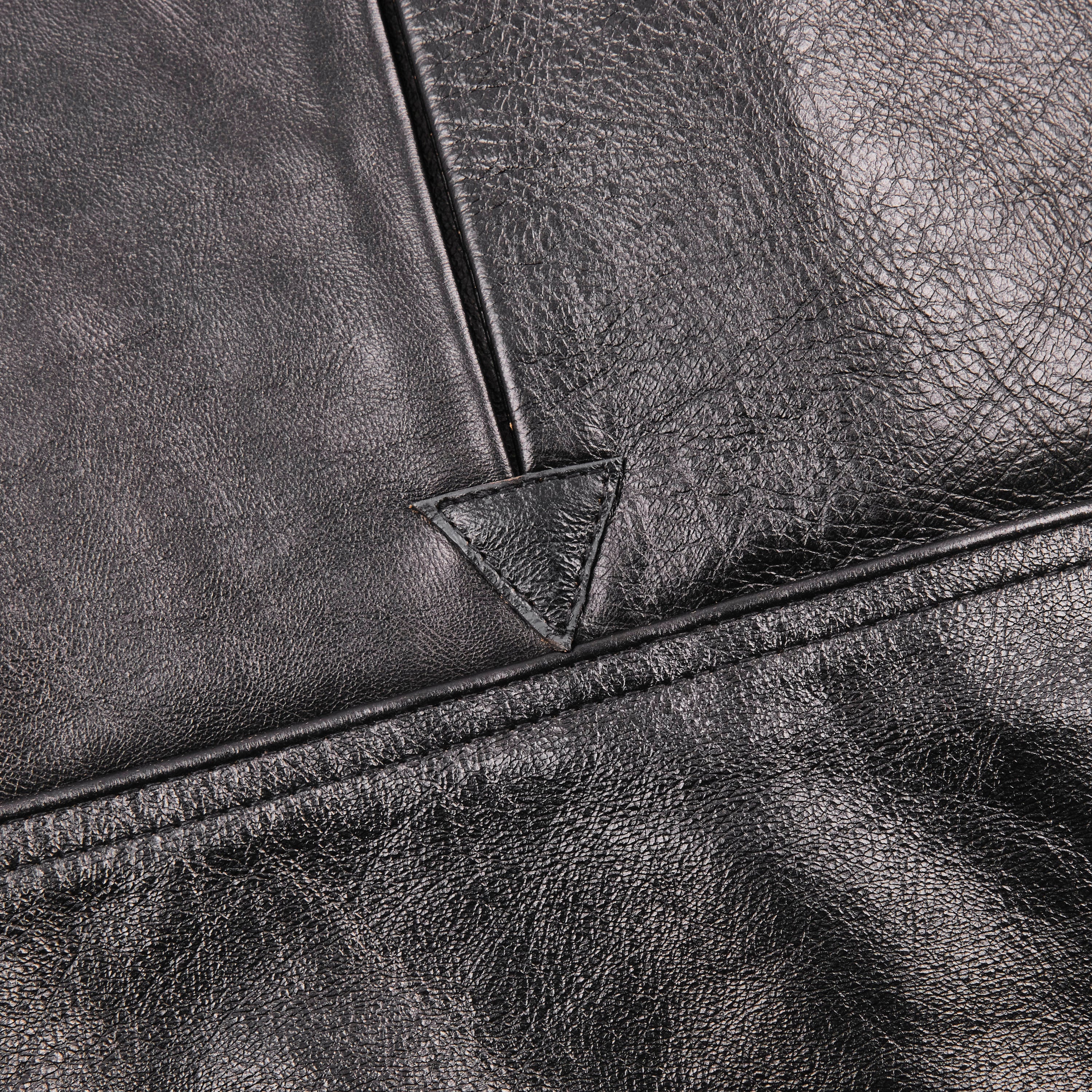 Locklin Black Horsehide