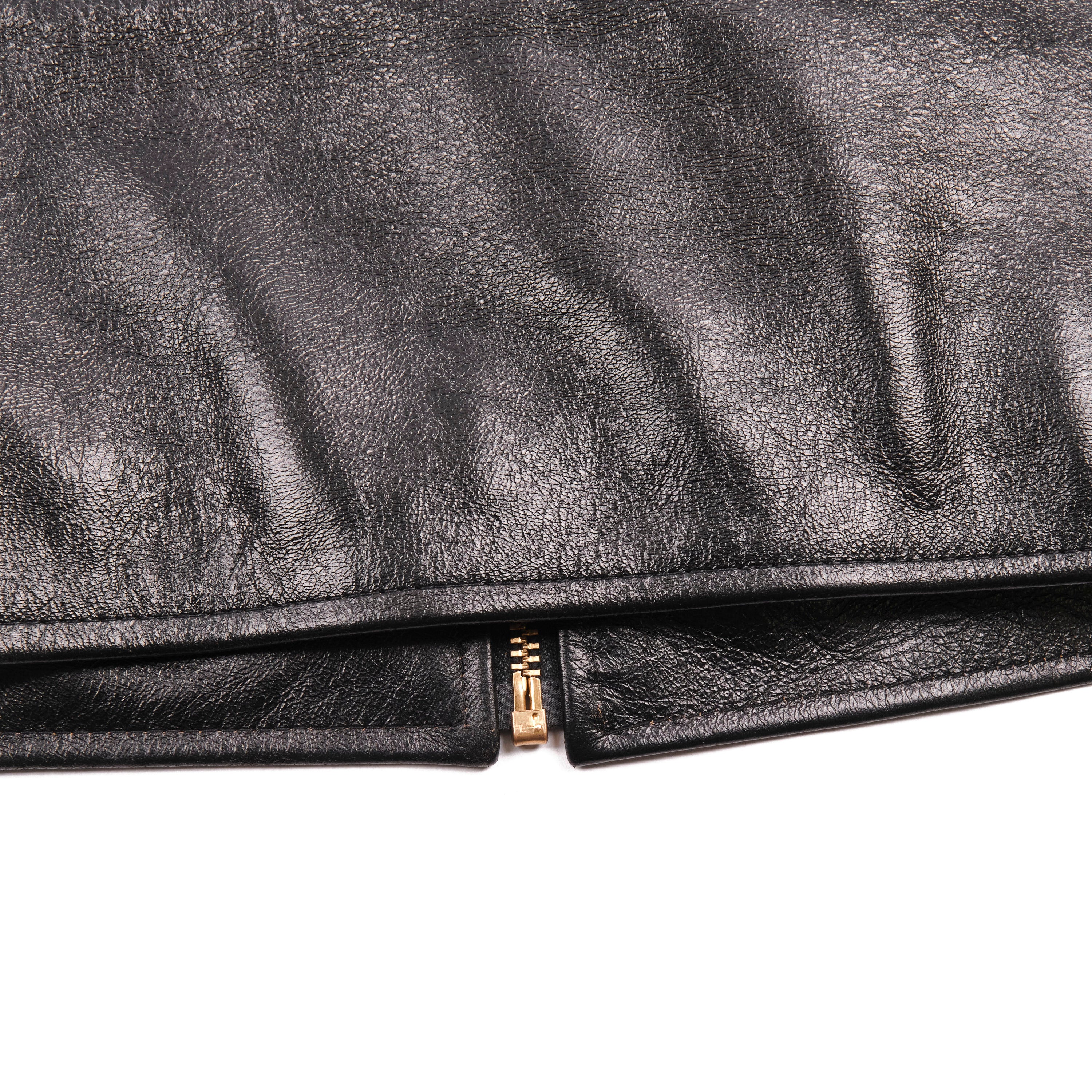 Locklin Black Horsehide