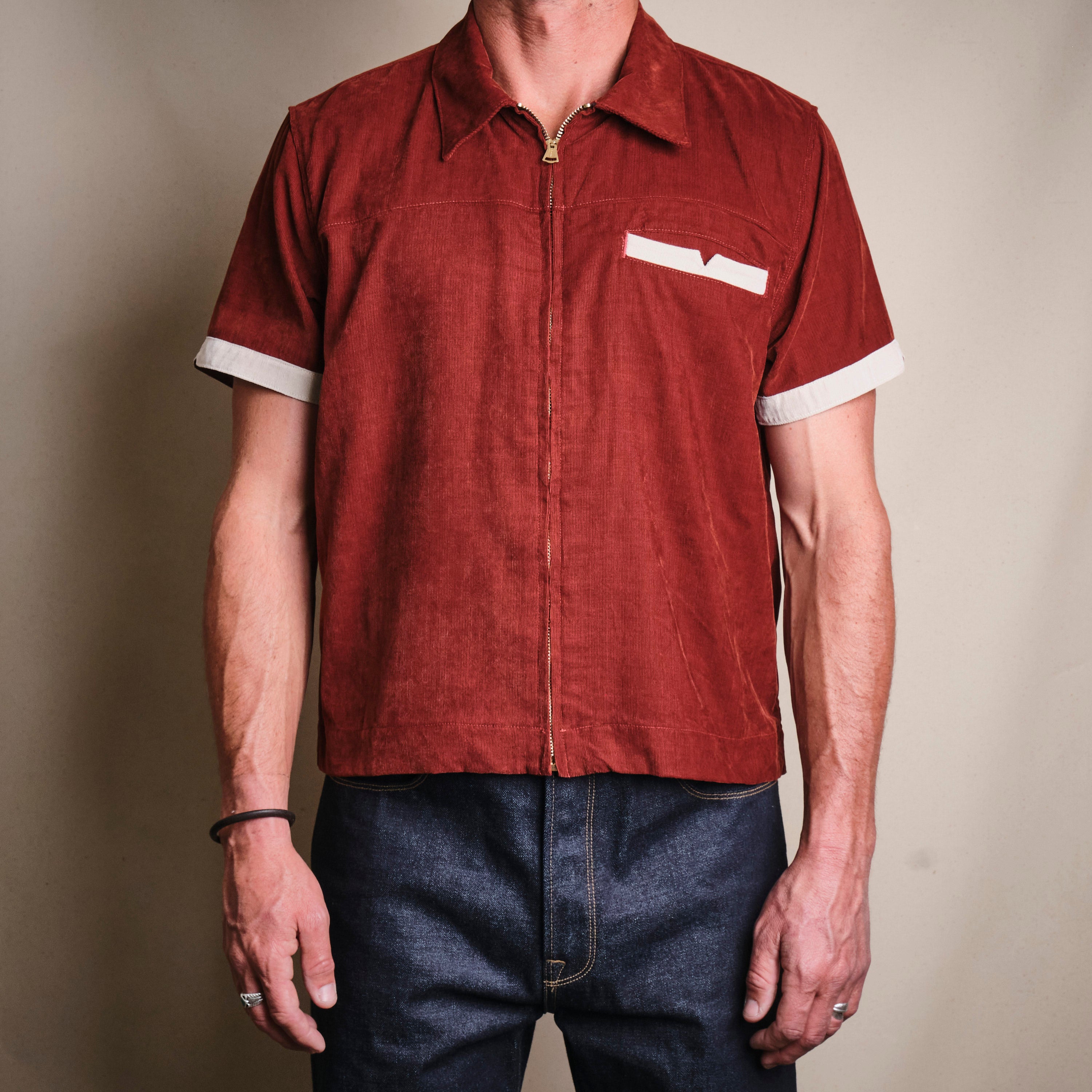 Yorba Maroon Corduroy