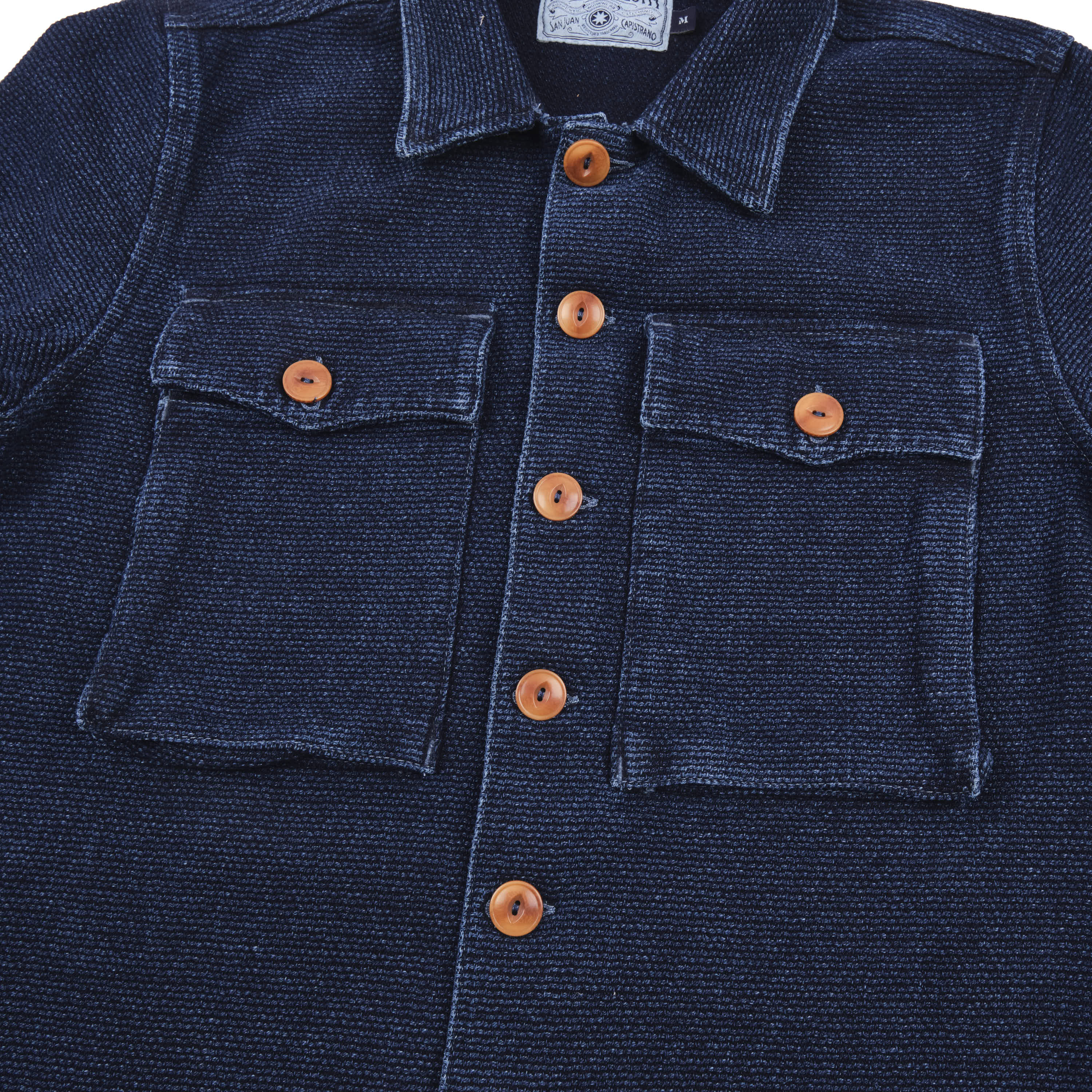 Midway | Indigo Sashiko Single Rinsed