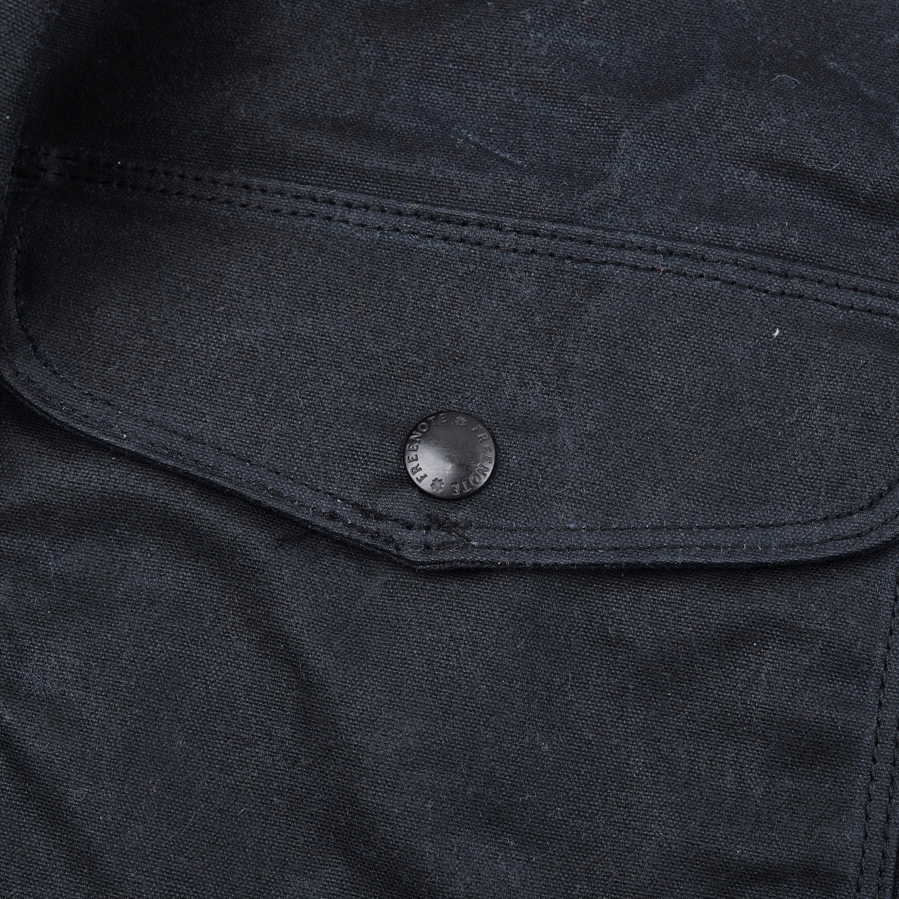 Faro Jacket 10 Ounce Black Waxed Canvas