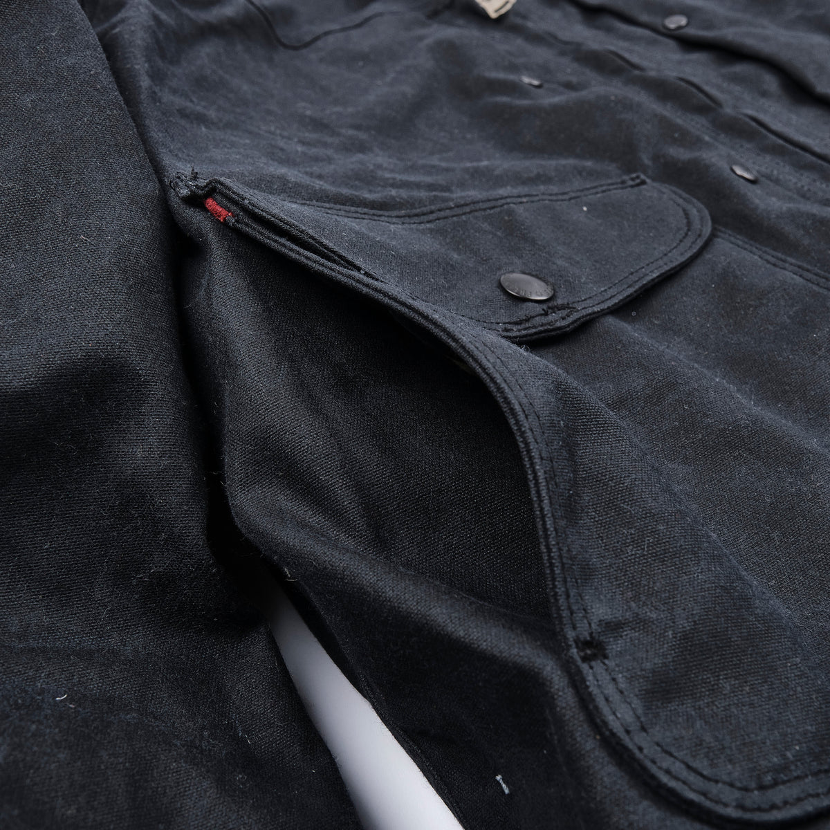 Faro Jacket 10 Ounce Black Waxed Canvas