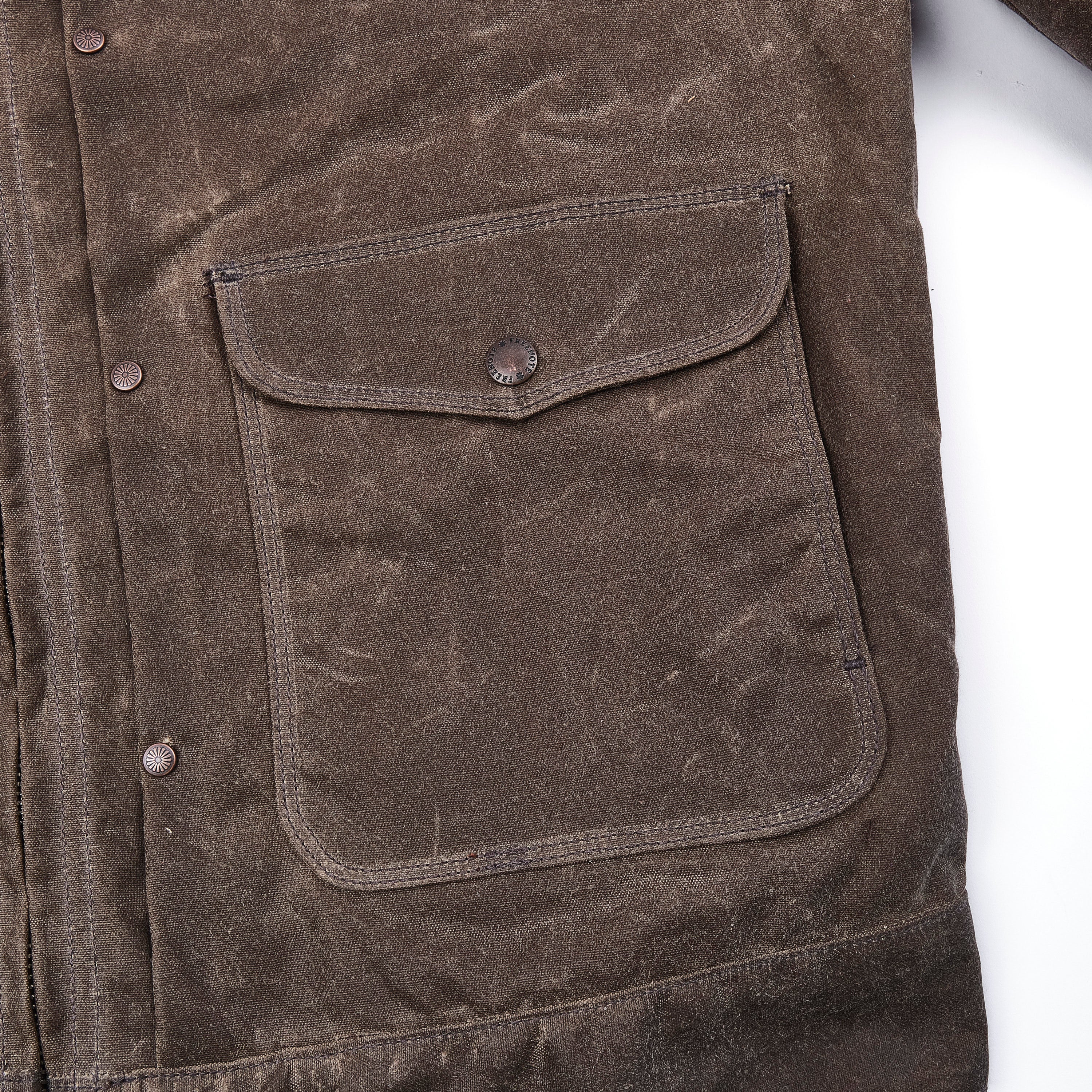 Faro Jacket 10 Ounce Oak Waxed Canvas