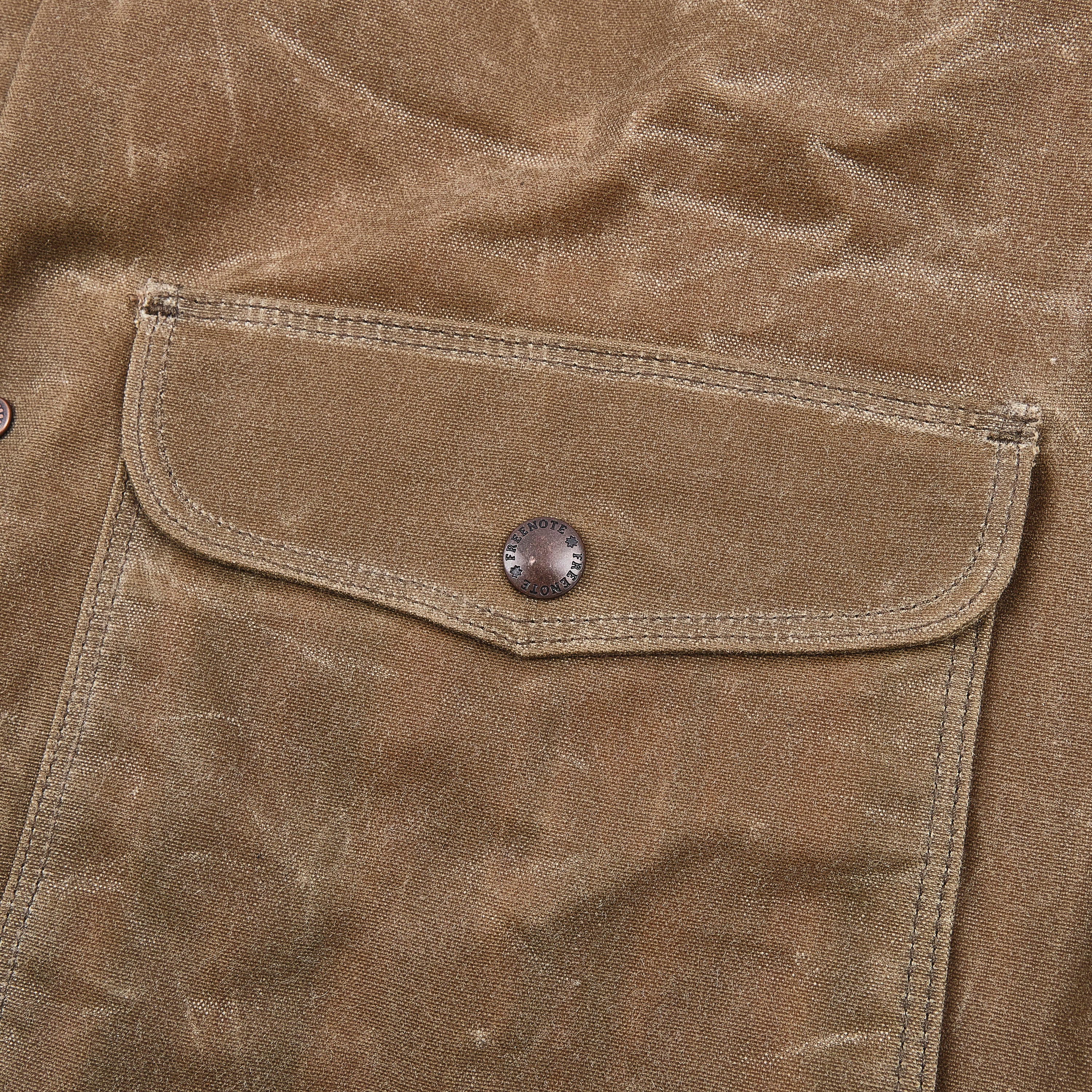 Faro Jacket 10 Ounce Tobacco Waxed Canvas