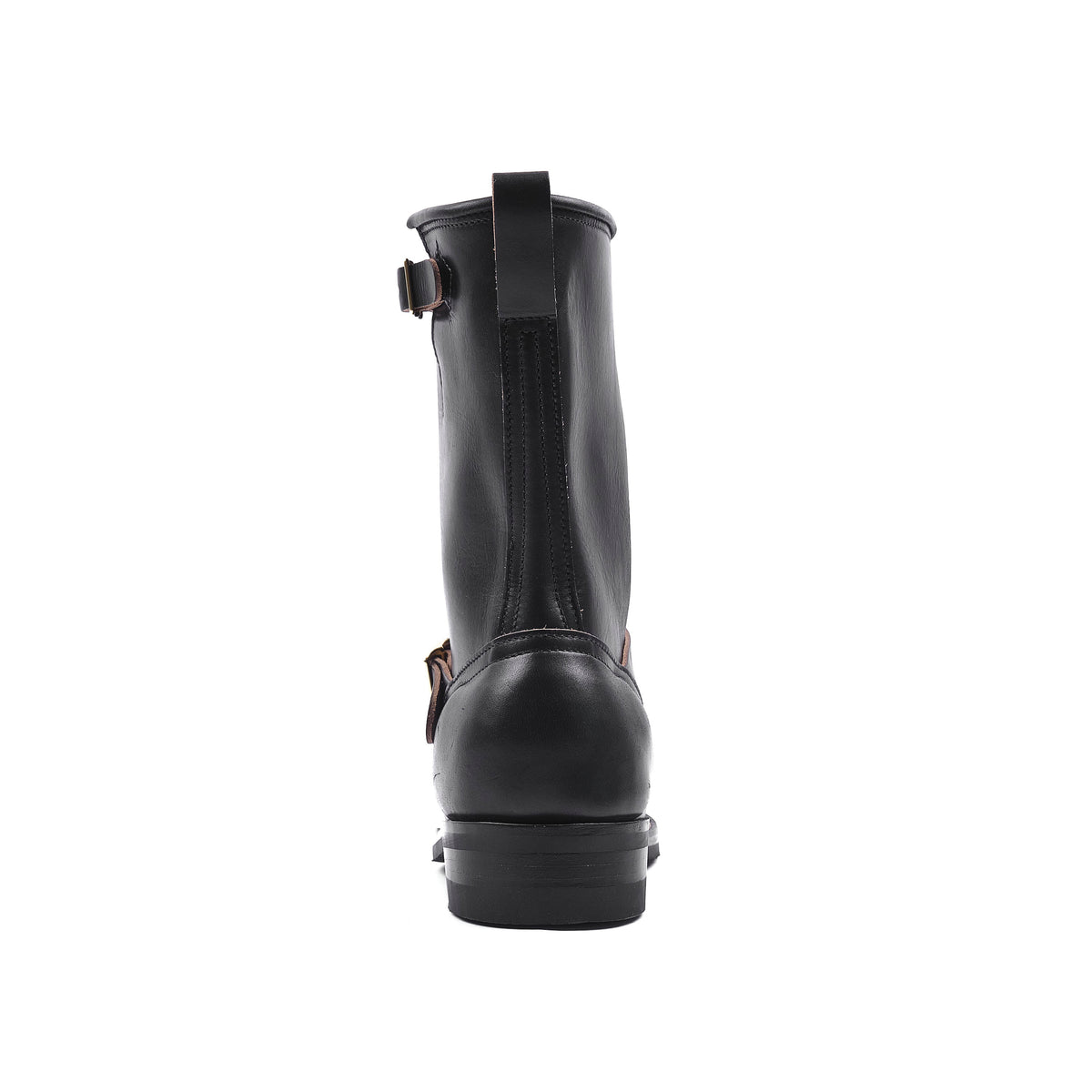 NICKS BOOTS - THE BRAKEMAN 1925 ENGINEER - HORWEEN BLACK CHROMEXCEL
