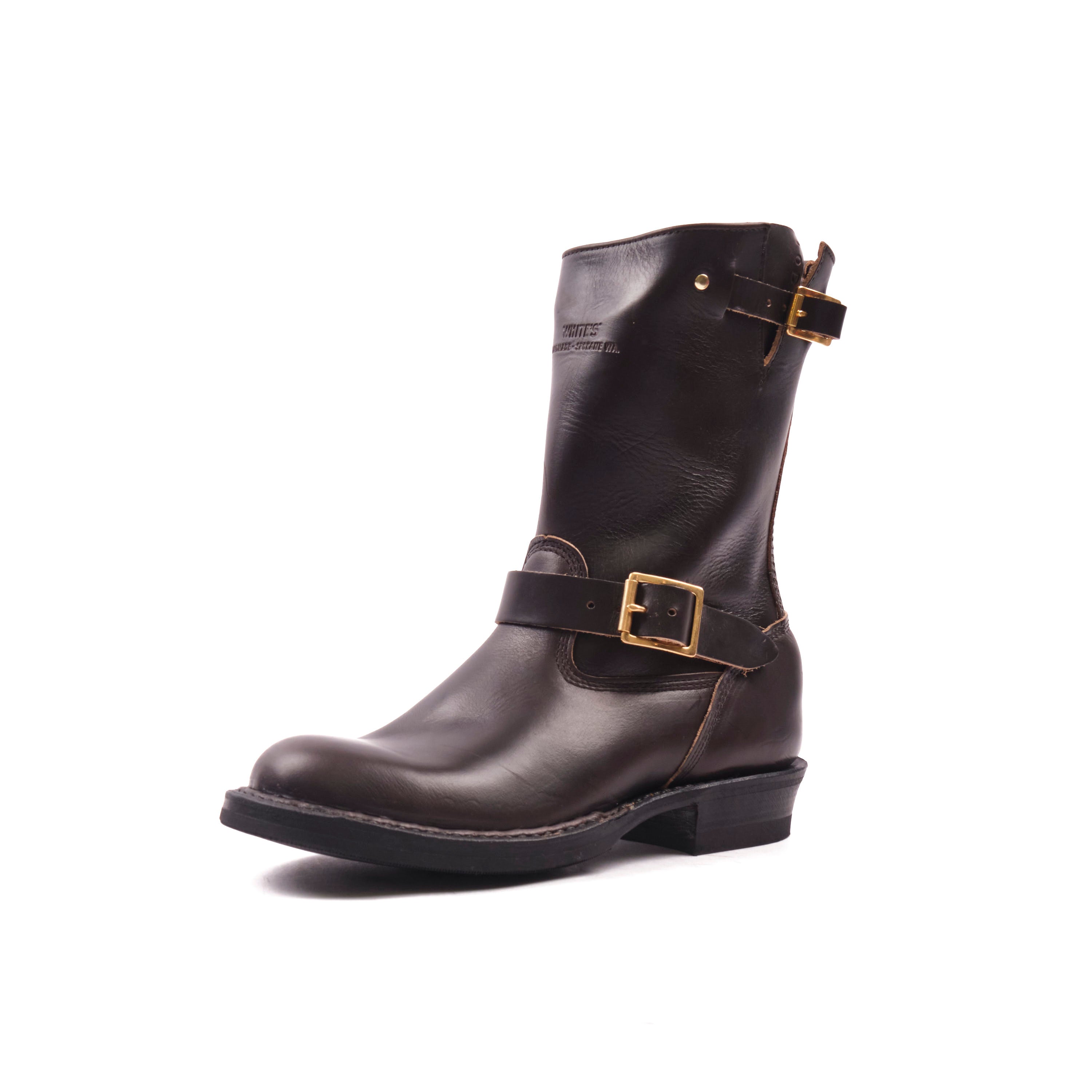 PREORDER - FREENOTE CLOTH X WHITE'S BOOTS - GRIZZLY ENGINEER - BLACK BROWN CXL